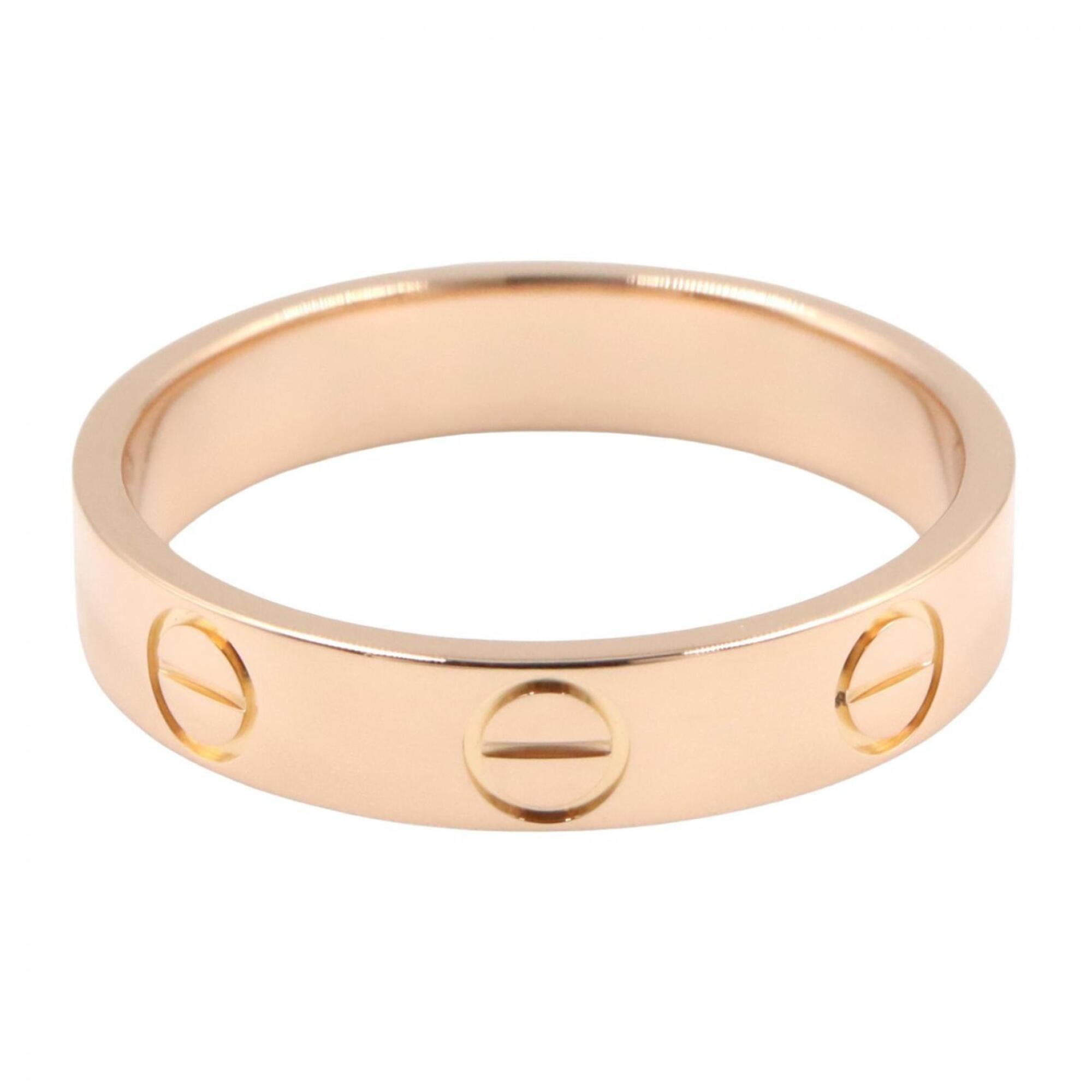 Cartier Gold Pink Gold (18K) Band Ring (Pre-Owned)