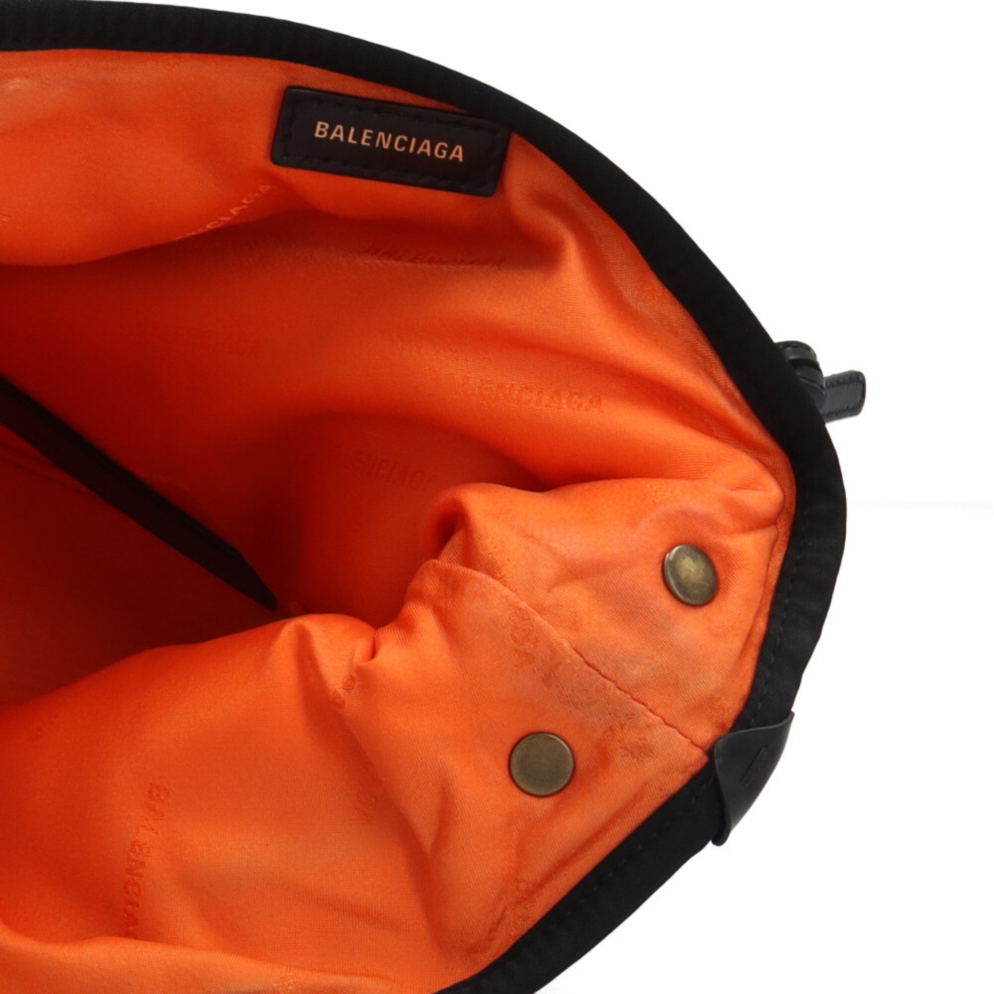 Balenciaga Black Nylon Shoulder Bag (Pre-Owned)