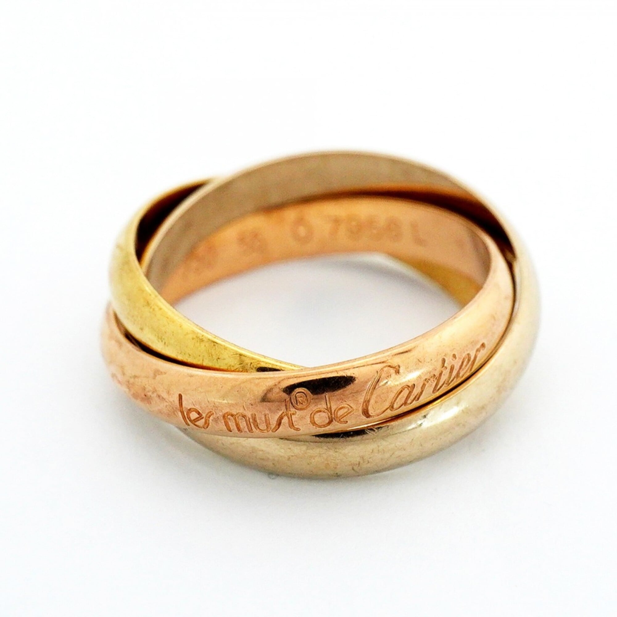 Cartier Yellow Gold (18K) Pink Gold (18K) White Gold (18K) Band Ring (Pre-Owned)
