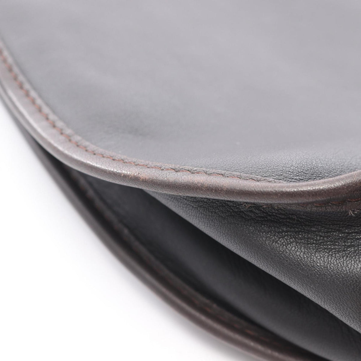 Loewe Black Brown Leather Shoulder Bag (Pre-Owned)