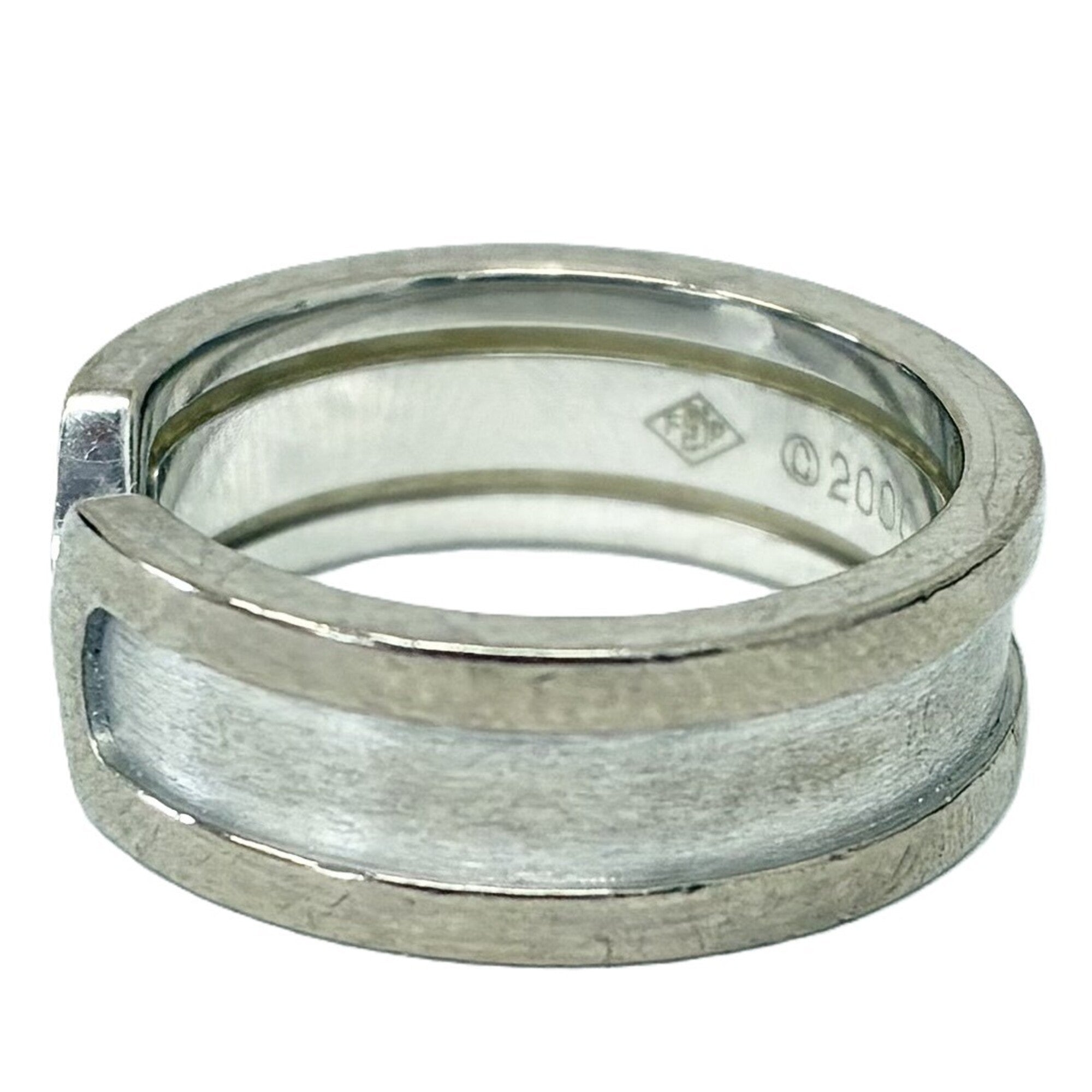 Cartier C2 Silver Band Ring (Pre-Owned)