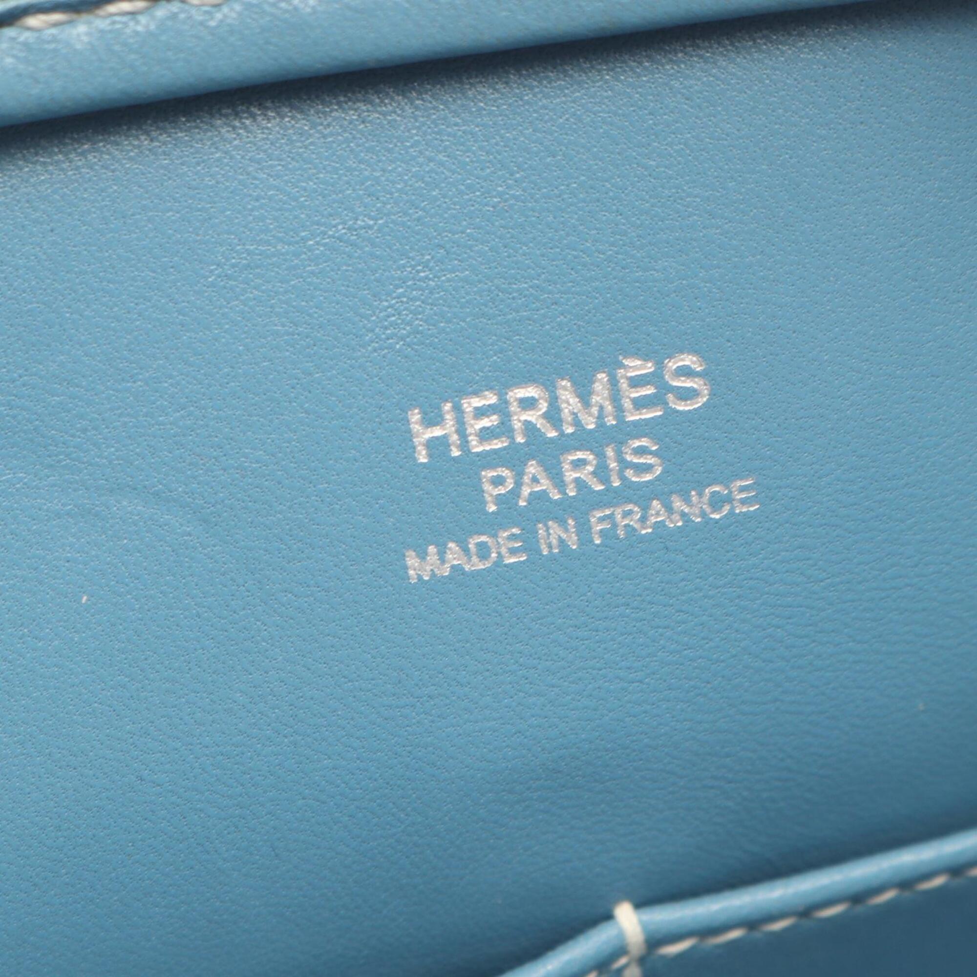 Hermes White Epsom Leather Handbag (Pre-Owned)
