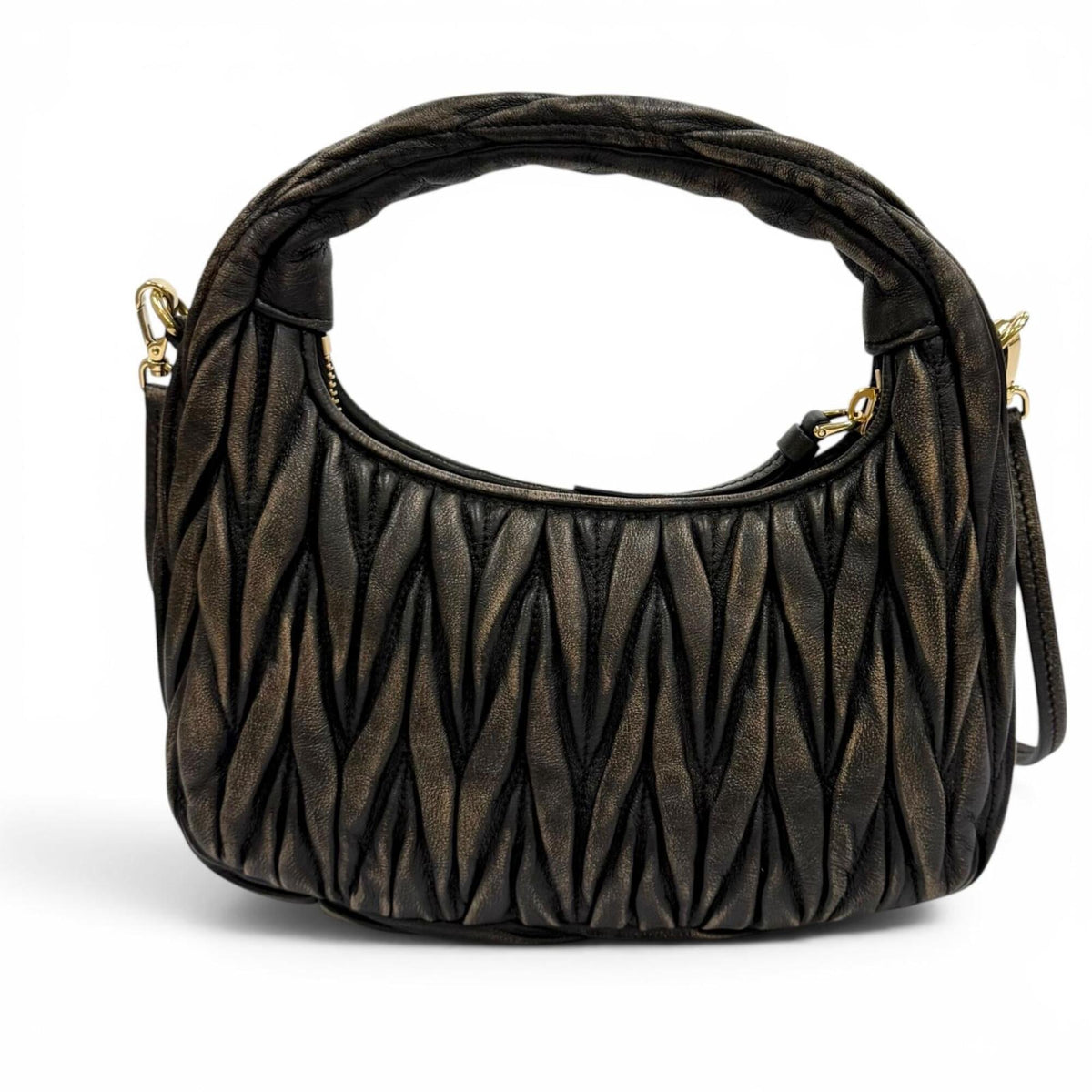 Miu Miu Leather Shoulder Bag (Pre-Owned)