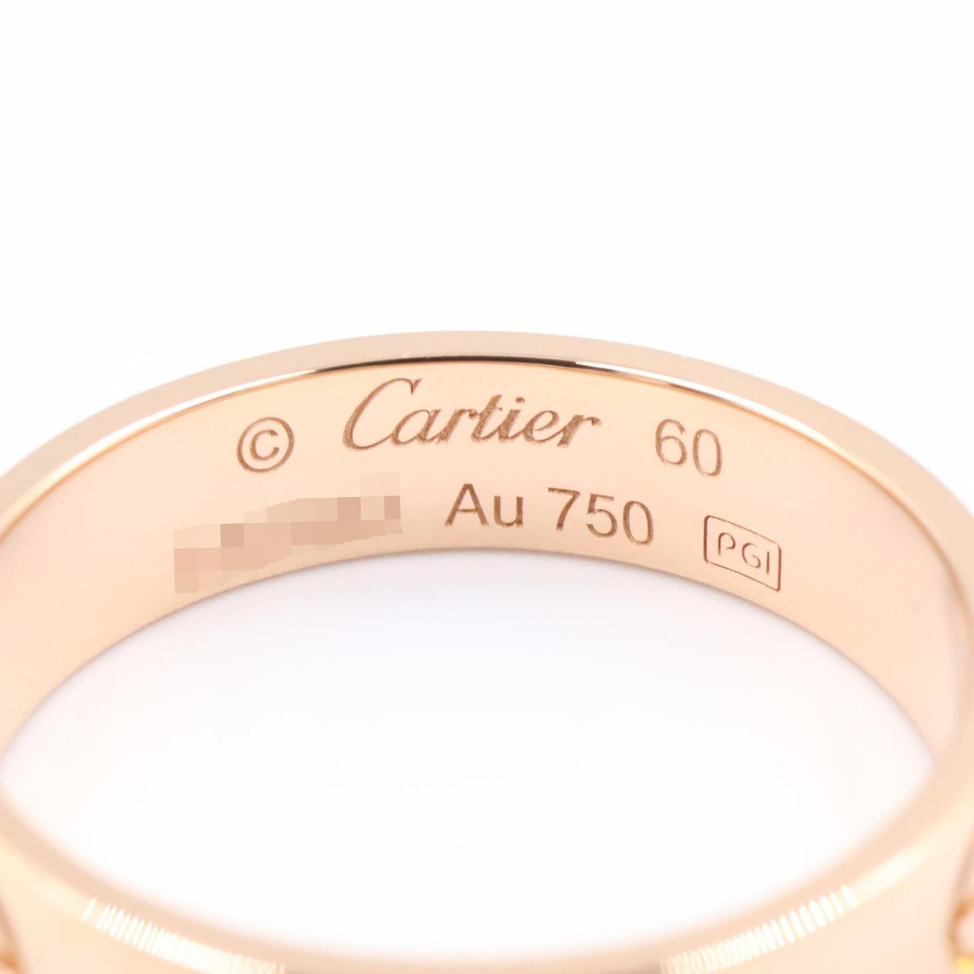 Cartier Love Pink Band Ring (Pre-Owned)