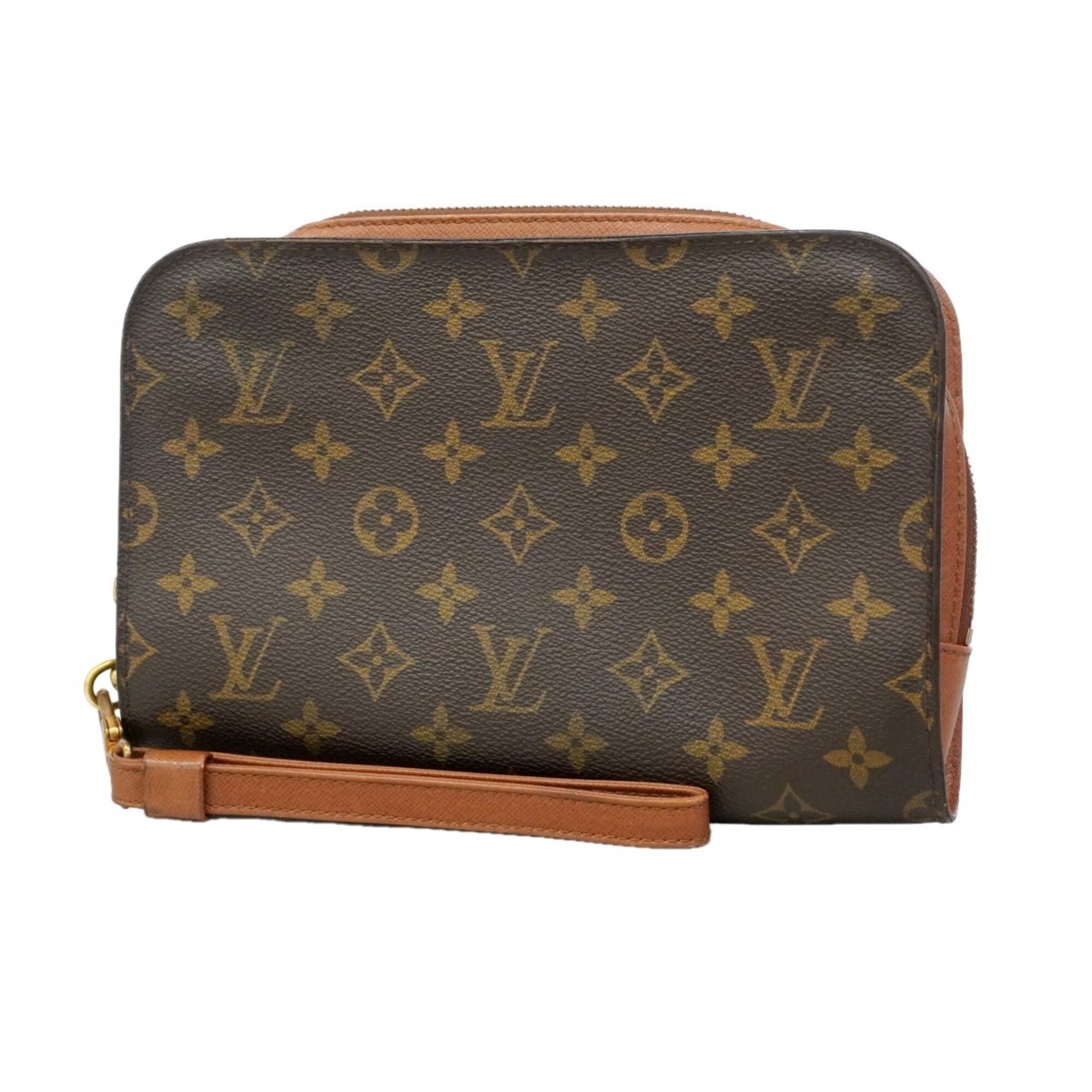 Louis Vuitton Brown Clutch Bag (Pre-Owned)