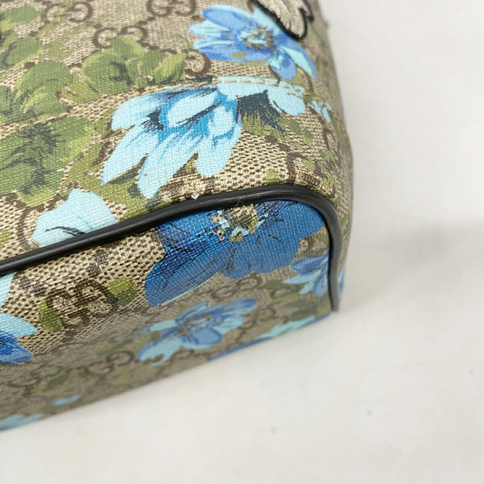 Gucci Beige Multi-Color Pvc Backpack (Pre-Owned)