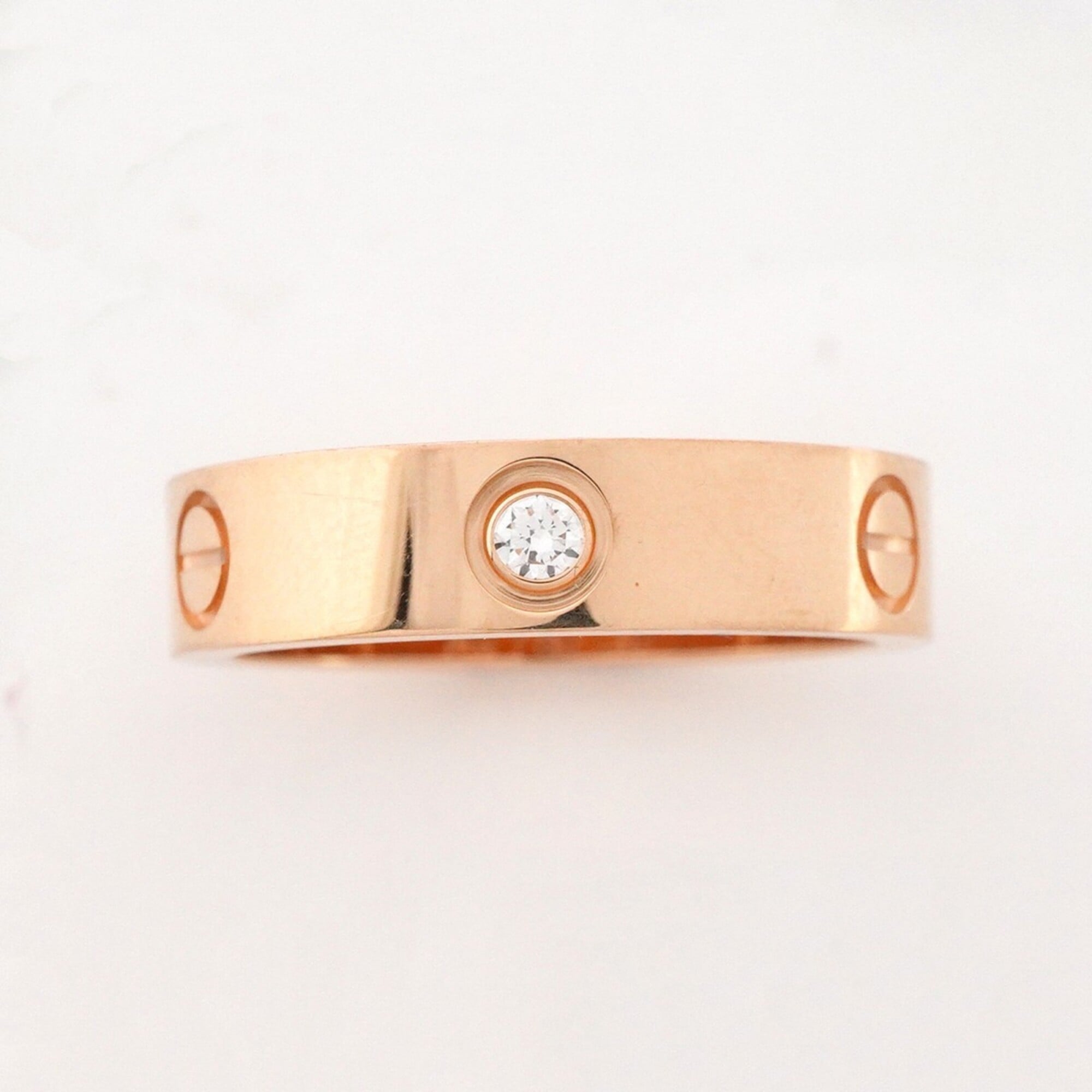 Cartier Pink Gold (18K) Band Ring (Pre-Owned)