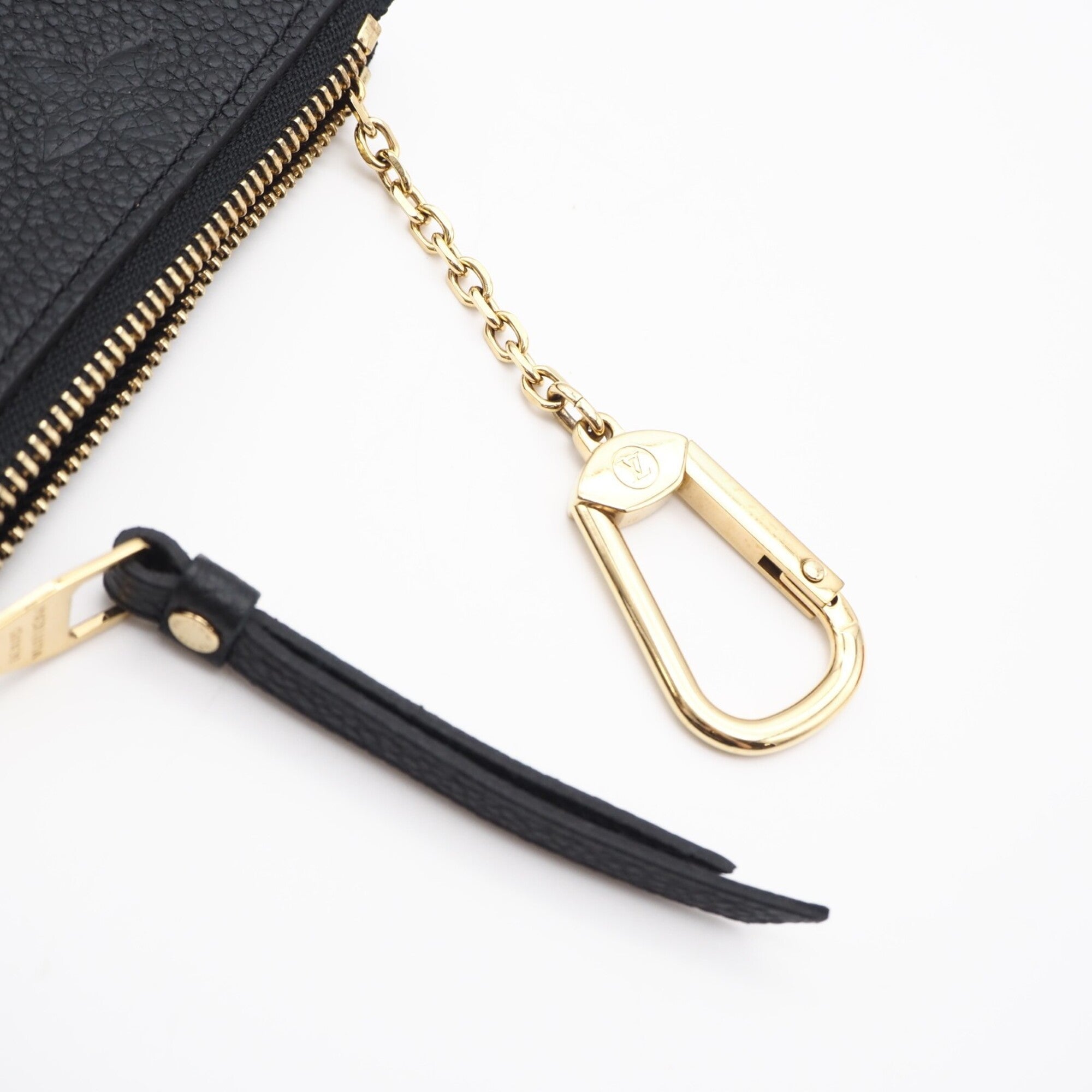 Louis Vuitton Monogram Empreinte Black Noir Leather Coin Purse/Coin Case (Pre-Owned)