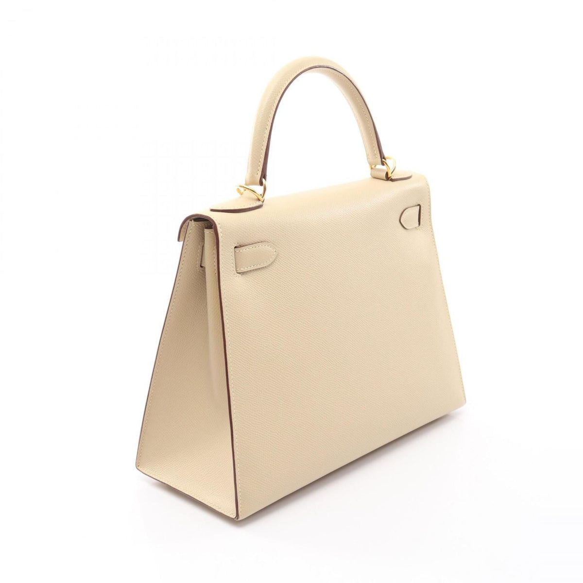 Hermes Ivory Epsom Leather Leather Handbag (Pre-Owned)