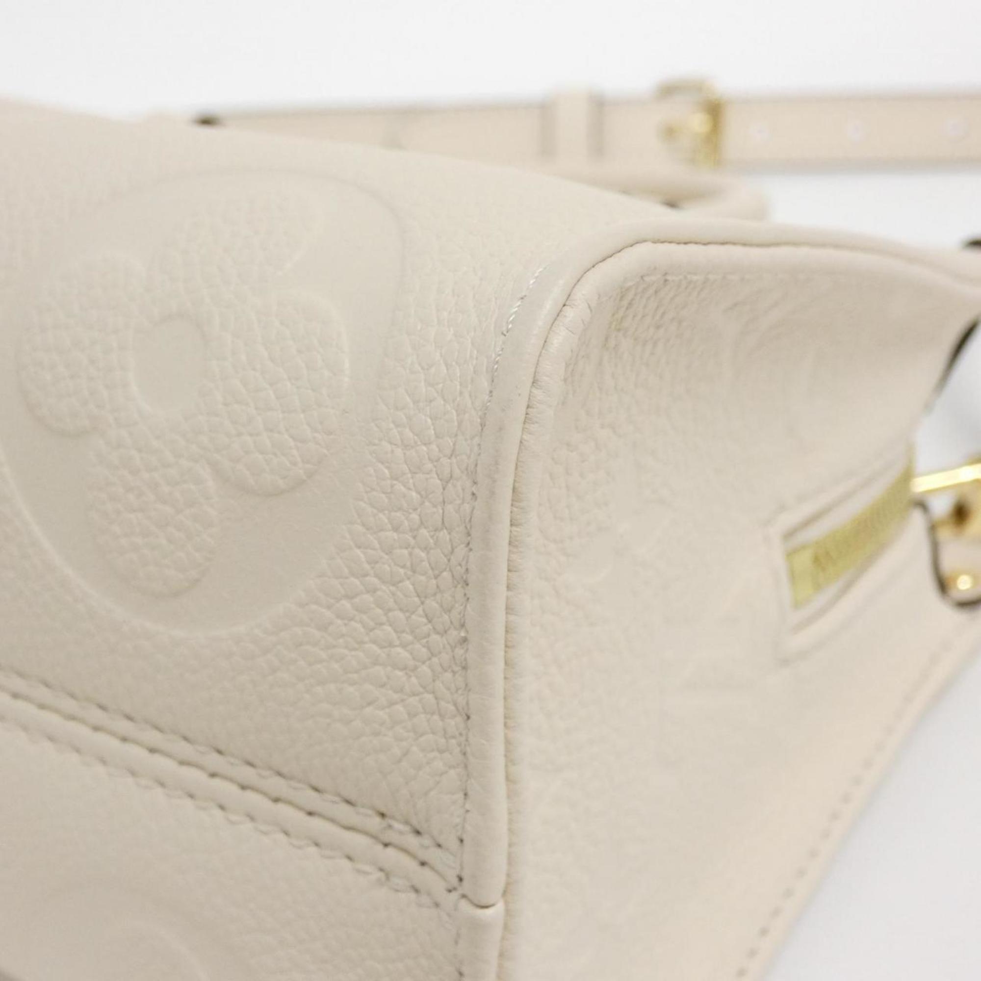 Louis Vuitton Monogram Empreinte Gold Leather Handbag (Pre-Owned)