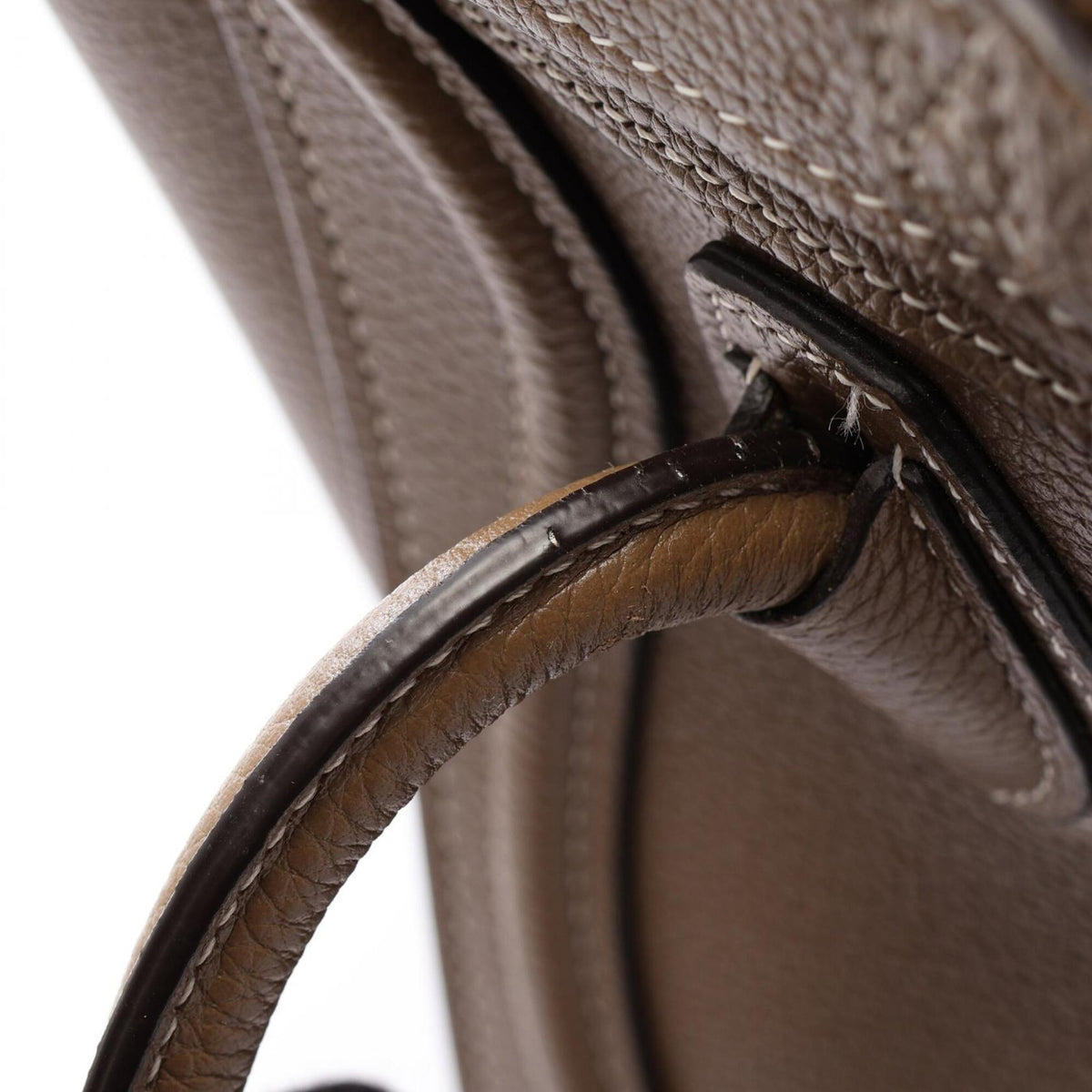 Celine Gray Leather Handbag (Pre-Owned)