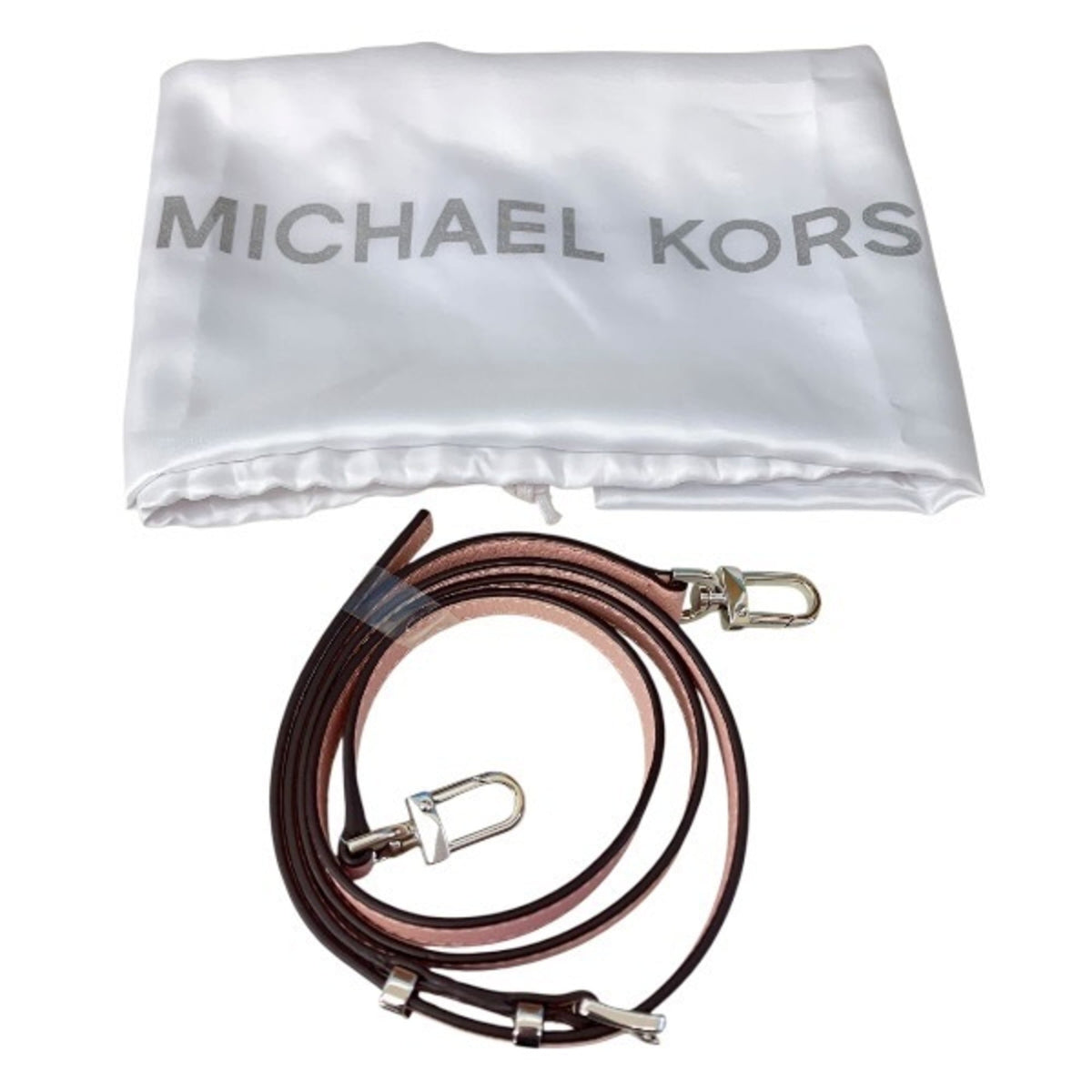 Michael Kors Smoke Pink Leather Handbag Shoulder Bag (Pre-Owned)