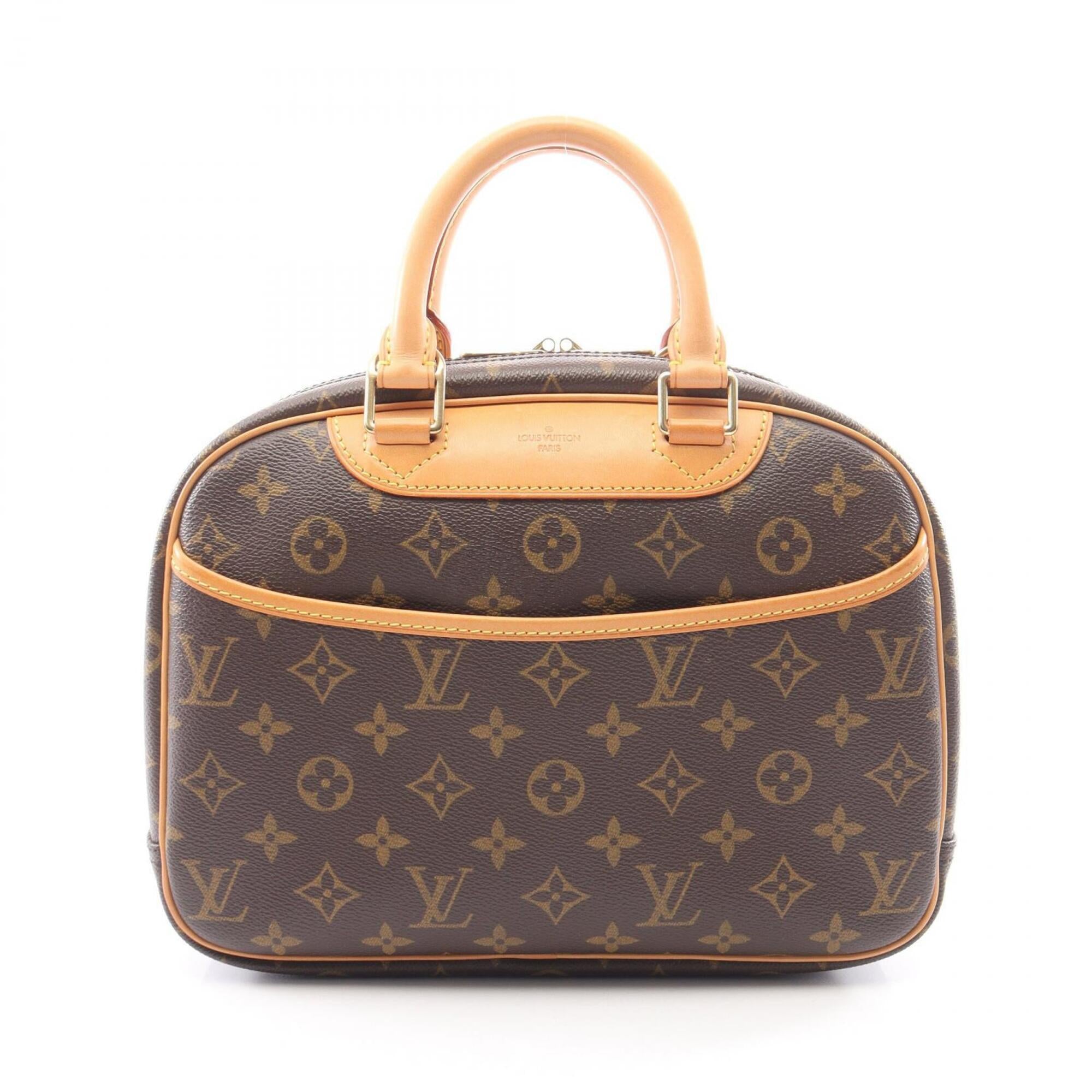Louis Vuitton Brown Pvc Leather Handbag (Pre-Owned)