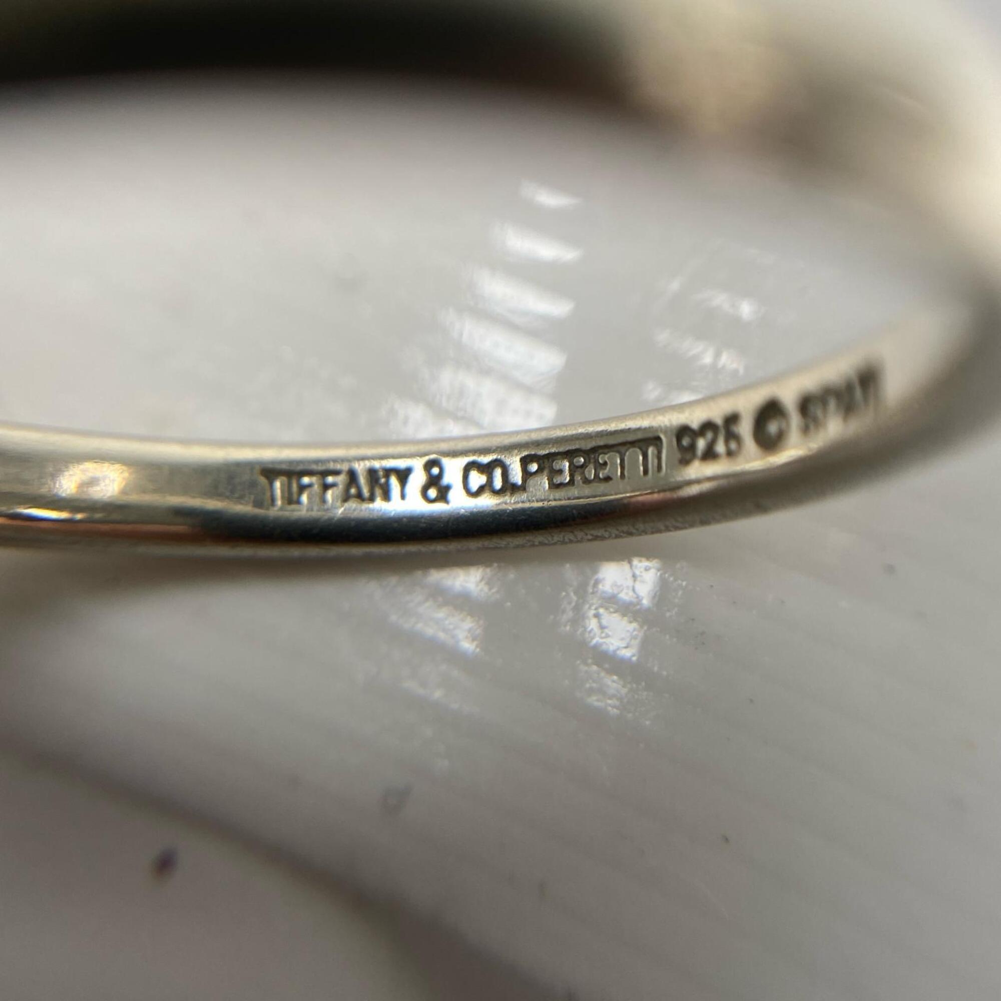 Tiffany Silver Silver 925 Band Ring (Pre-Owned)