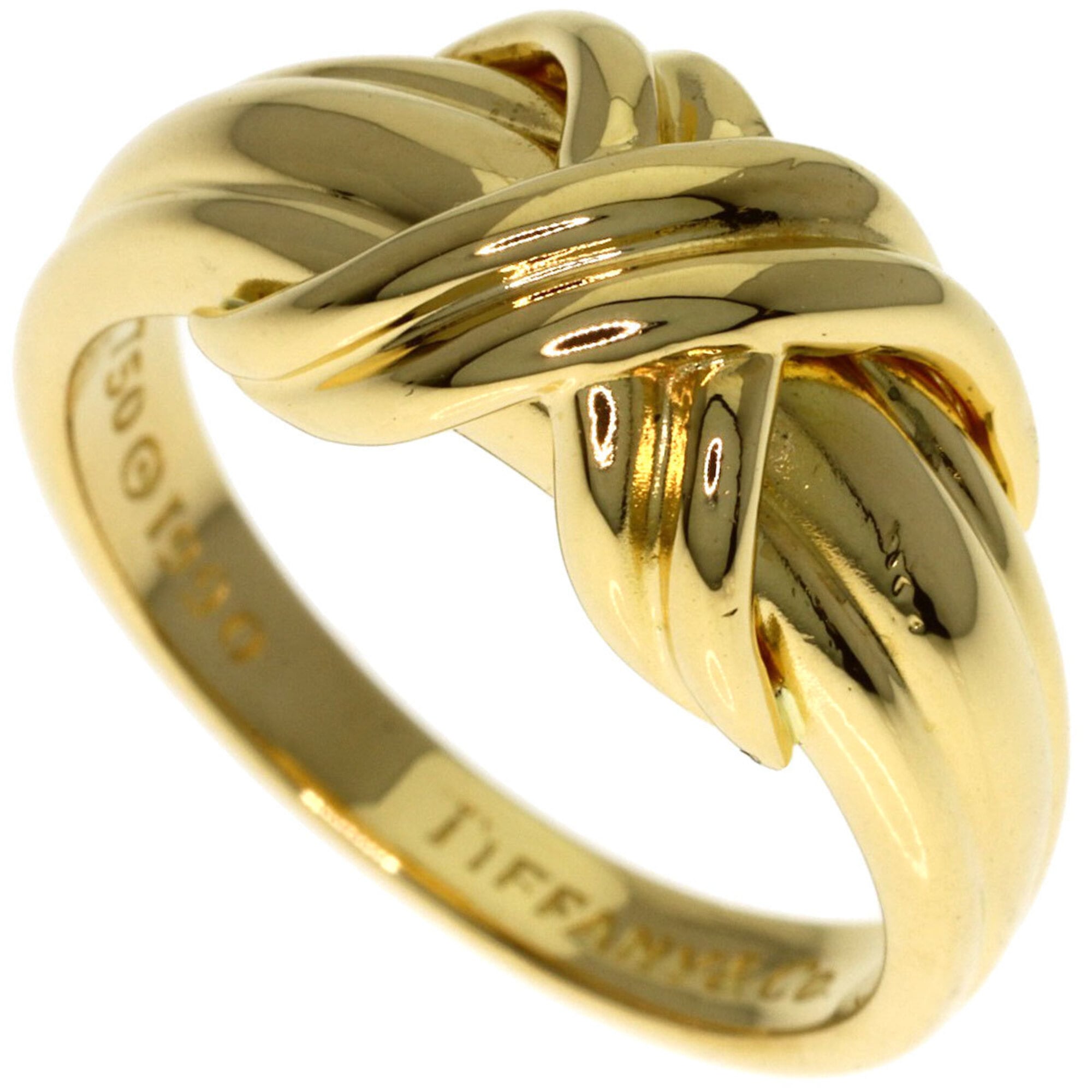 Tiffany Yellow Gold (18K) Band Ring (Pre-Owned)