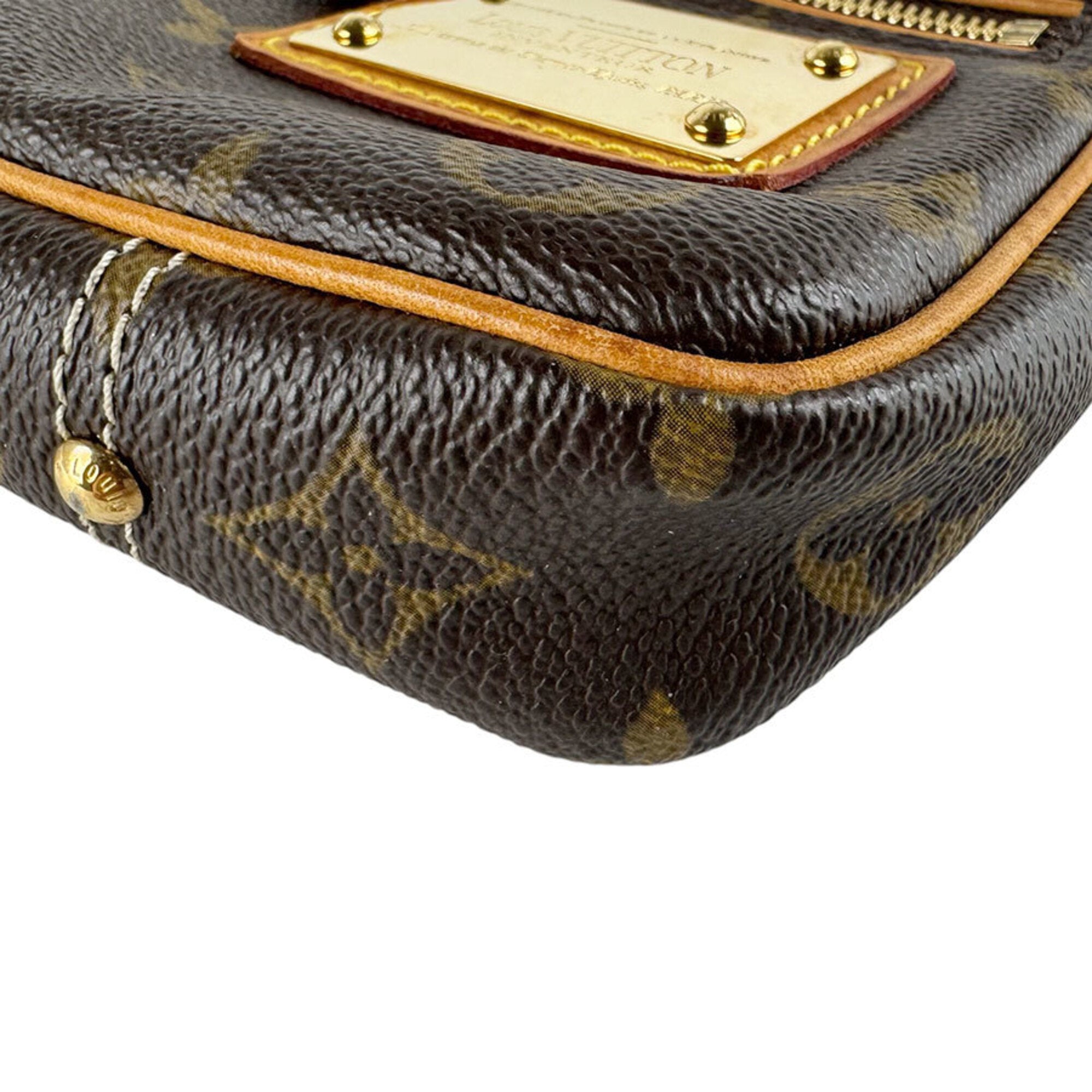 Louis Vuitton Brown Monogram Handbag Pochette (Pre-Owned)