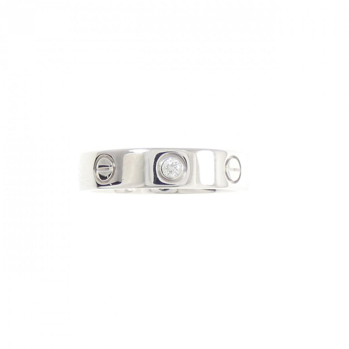 Cartier White Gold (18K) Band Ring (Pre-Owned)