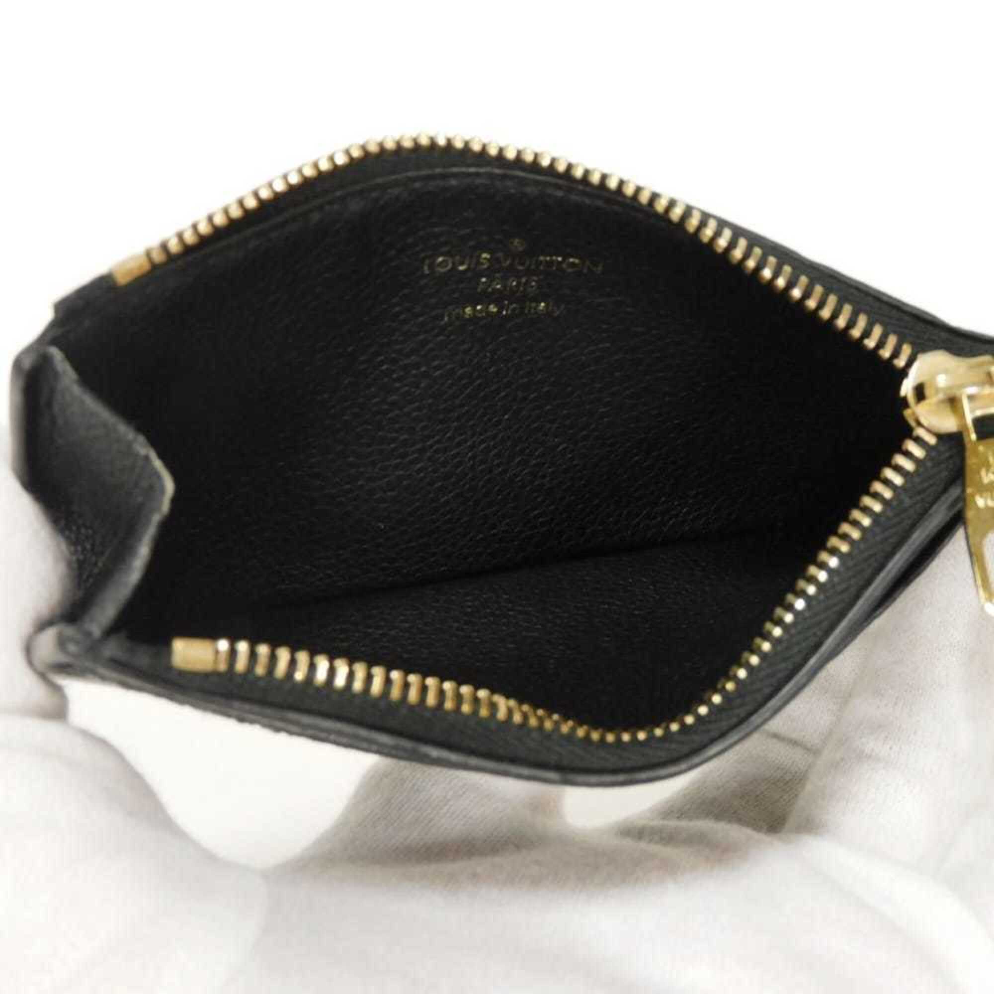 Louis Vuitton Black Noir Monogram Empreinte Leather Coin Purse/Coin Case (Pre-Owned)