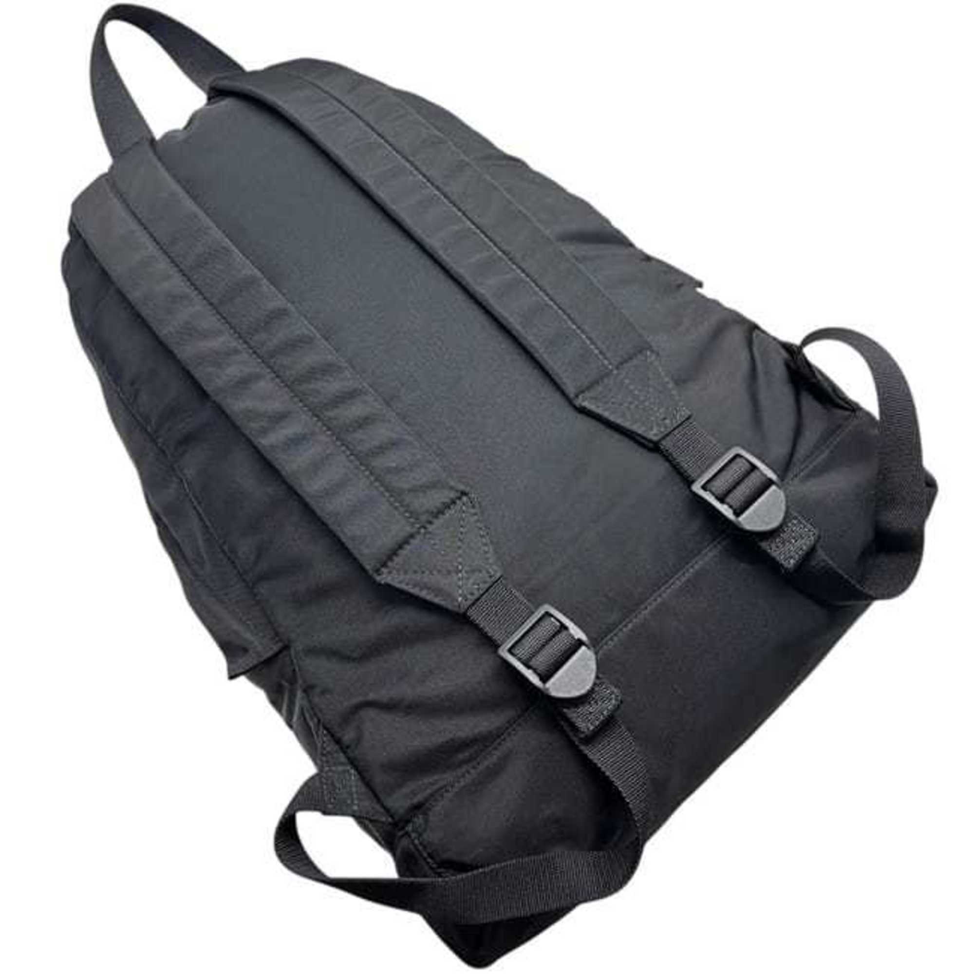 Balenciaga Black Canvas Leather Backpack (Pre-Owned)