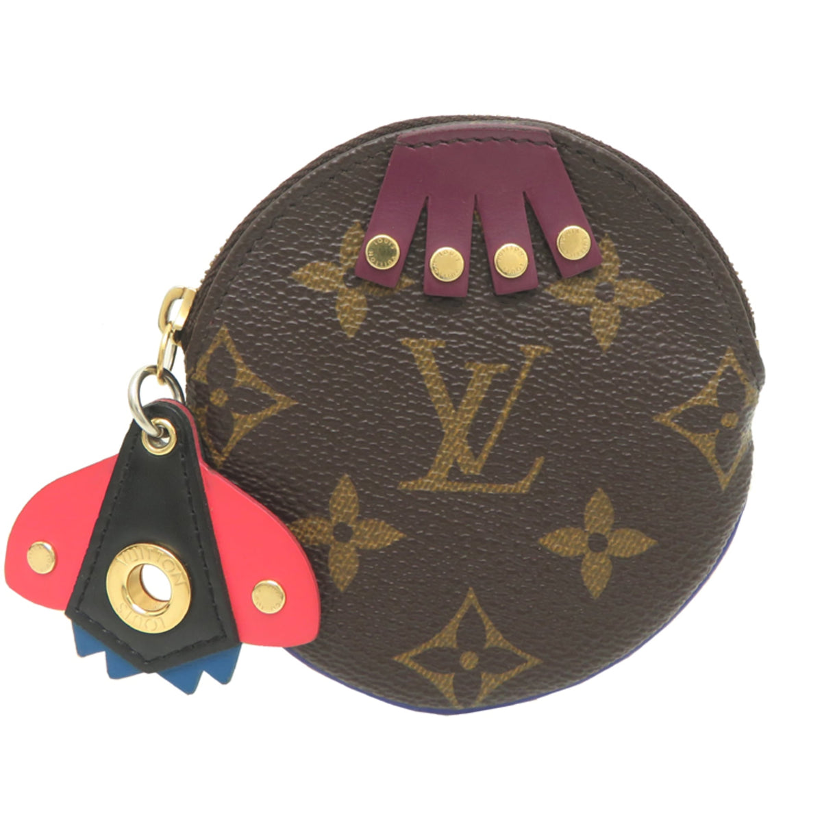 Louis Vuitton Brown Monogram Coin Purse/Coin Case (Pre-Owned)