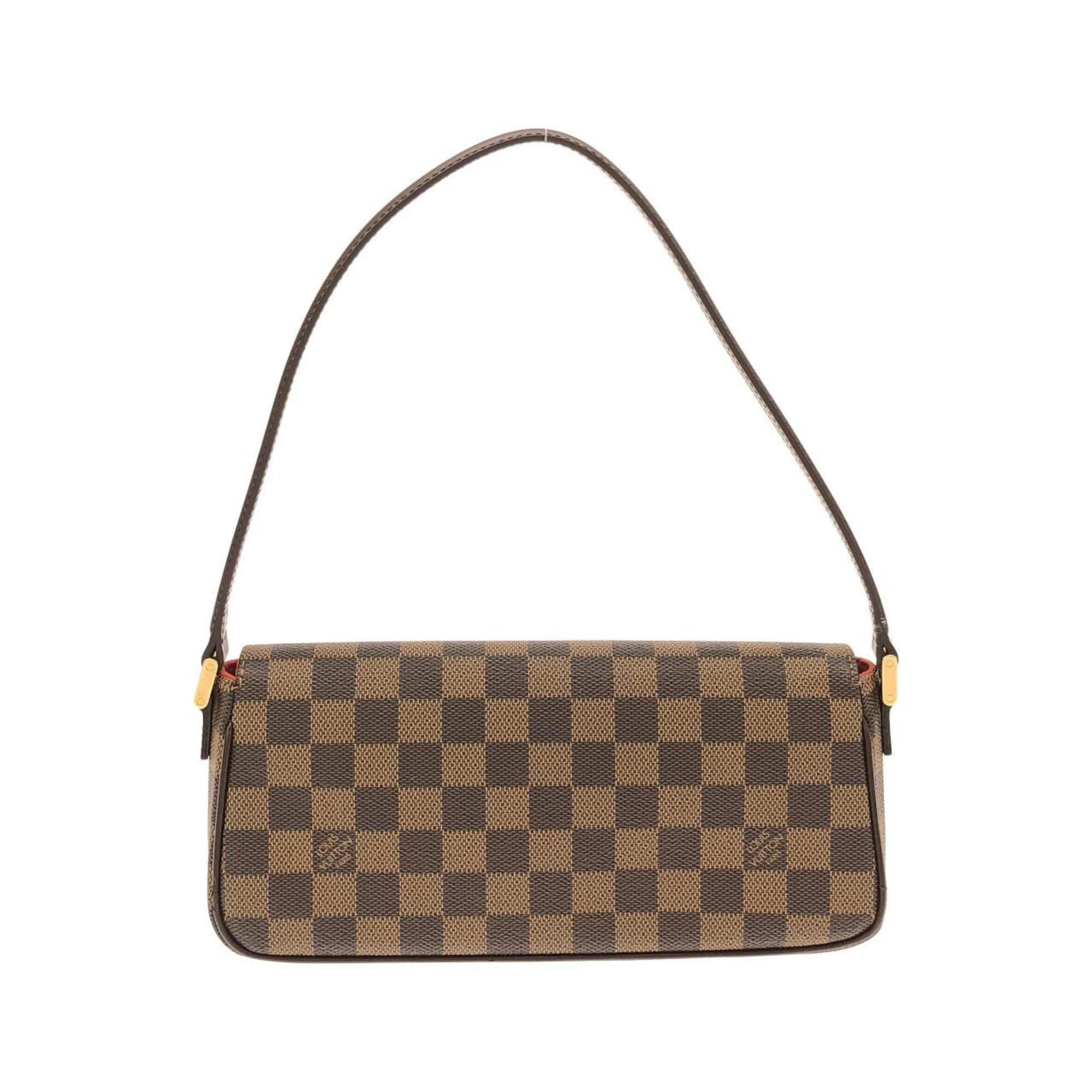 Louis Vuitton Damier Canvas Ebene Coated Canvas Shoulder Bag (Pre-Owned)