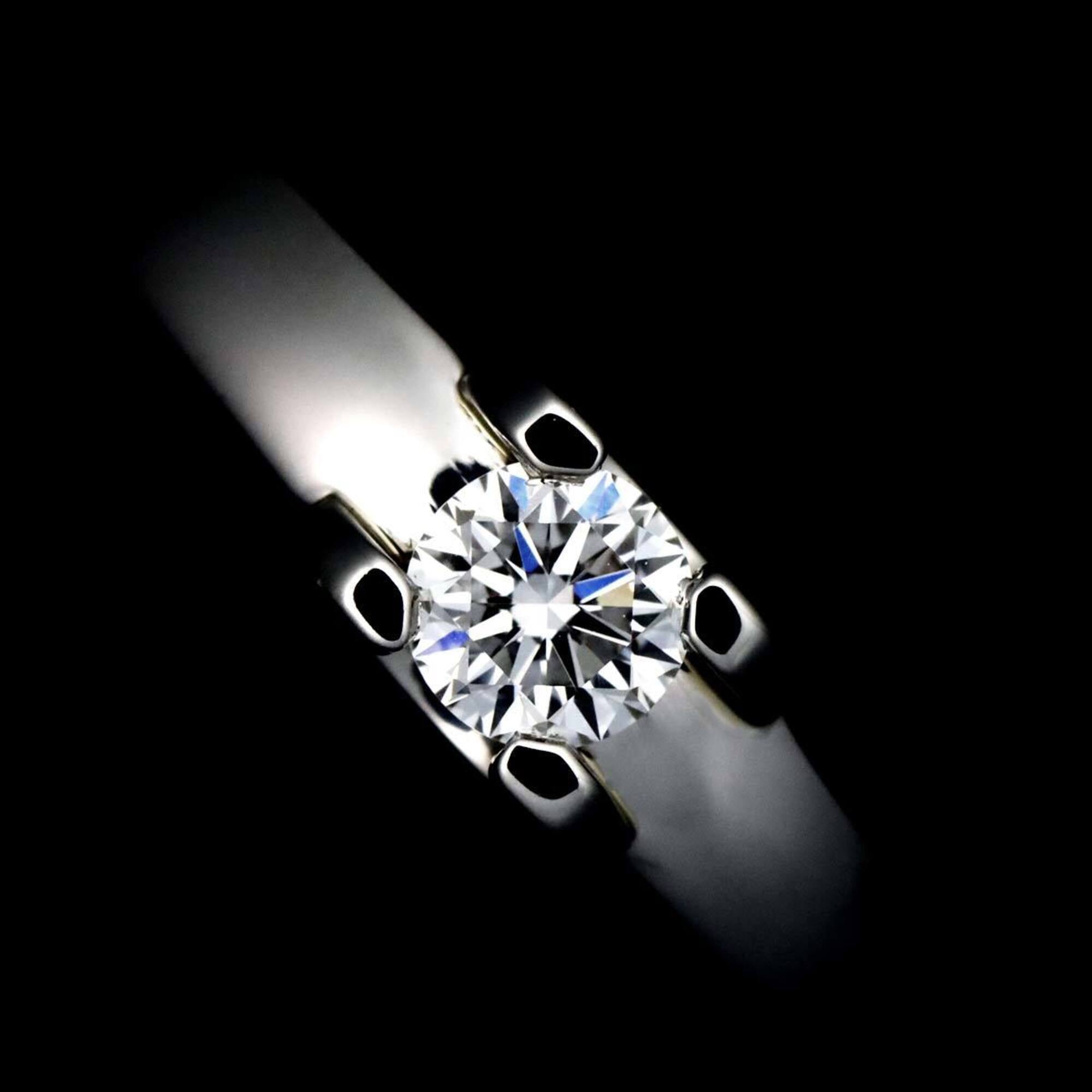 Cartier Platinum 950 Band Ring (Pre-Owned)