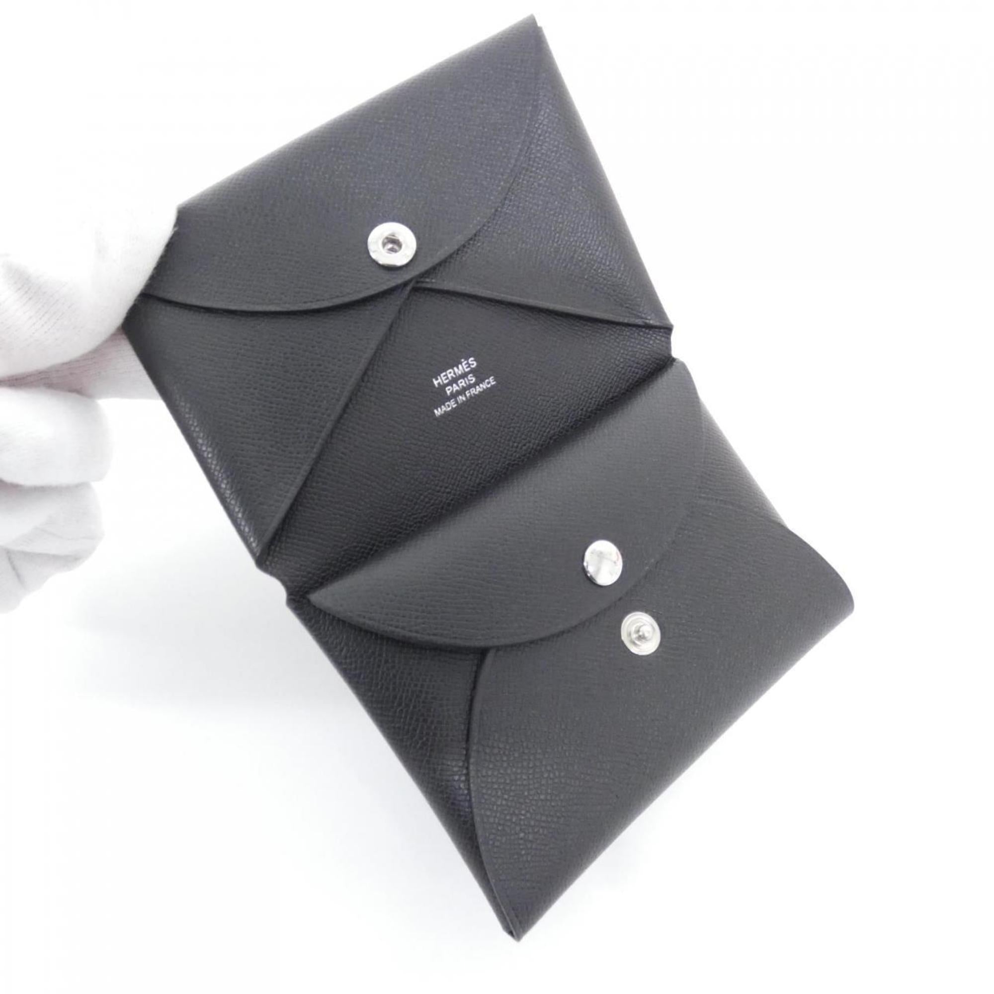 Hermes Black Coin Purse/Coin Case (Pre-Owned)