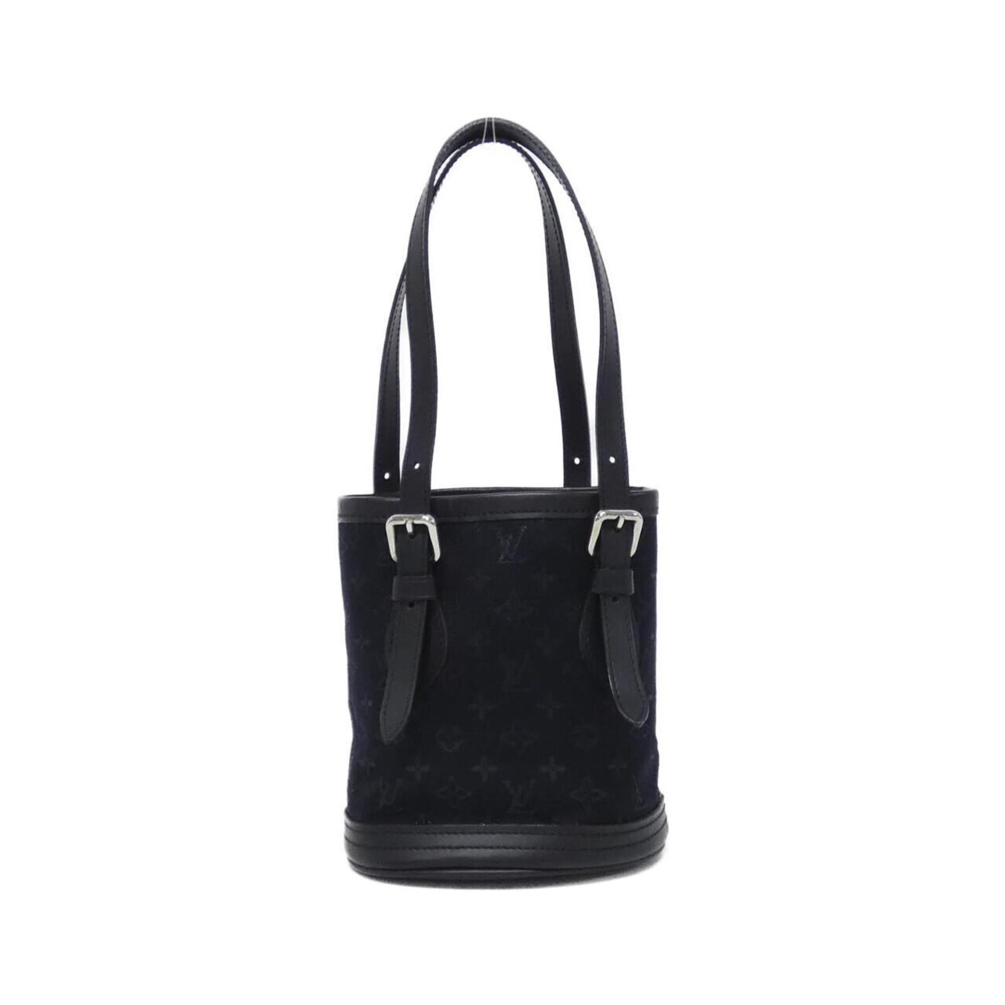 Louis Vuitton Monogram Satin Black Monogram Satin Handbag (Pre-Owned)