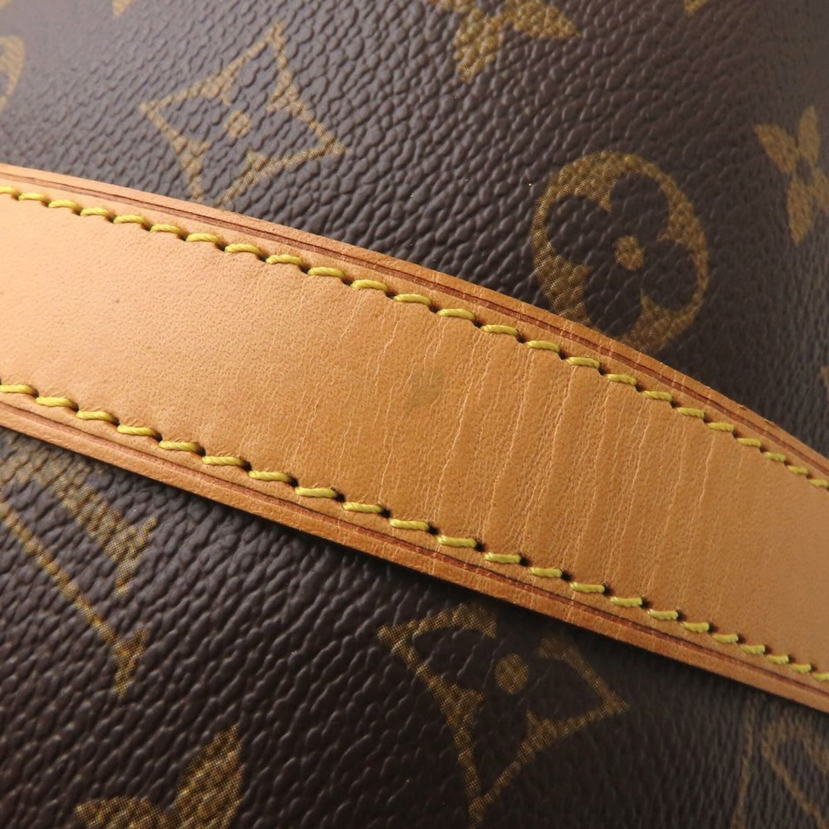 Louis Vuitton Brown Monogram Canvas Boston Bag (Pre-Owned)
