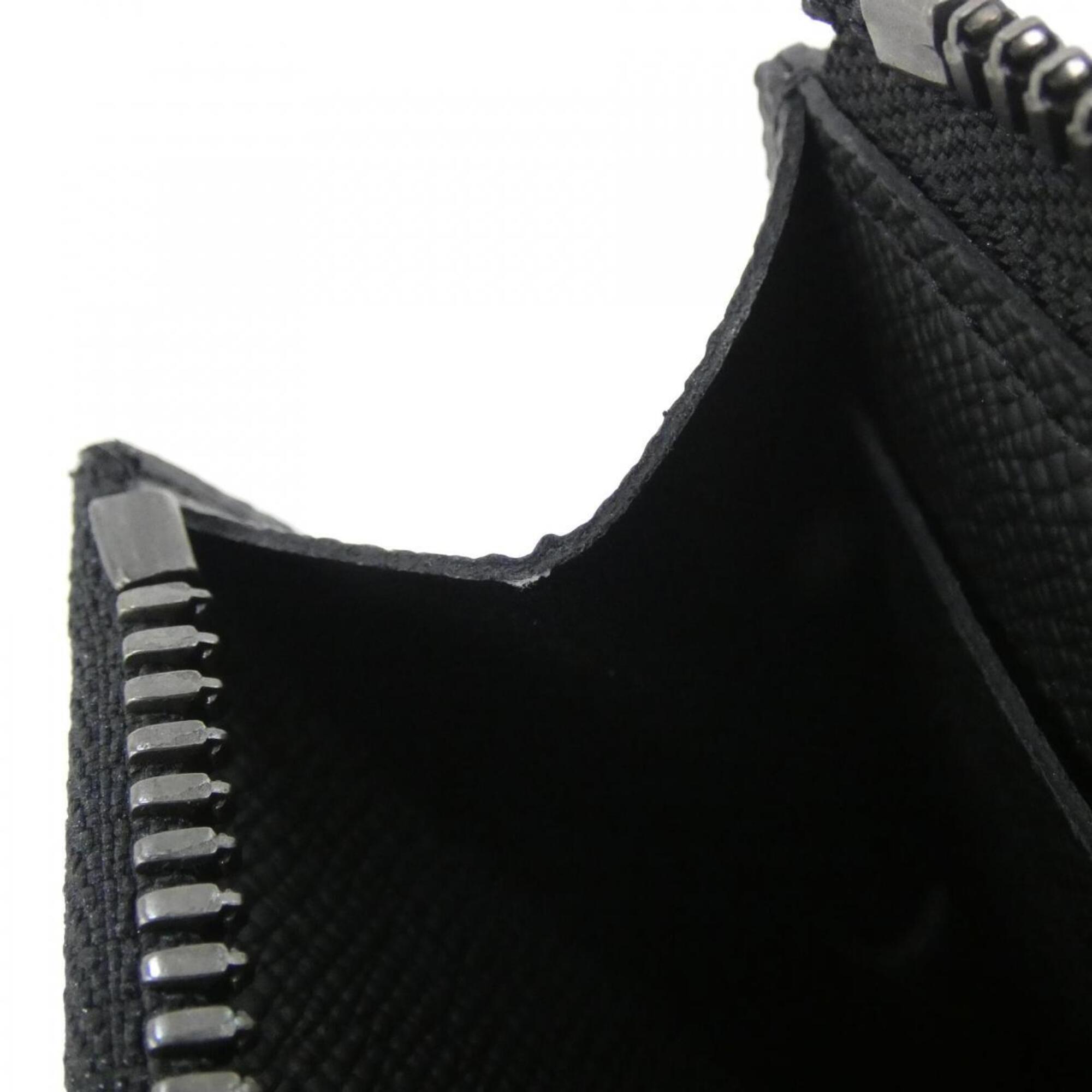 Louis Vuitton Black Coated Canvas Coin Purse/Coin Case (Pre-Owned)