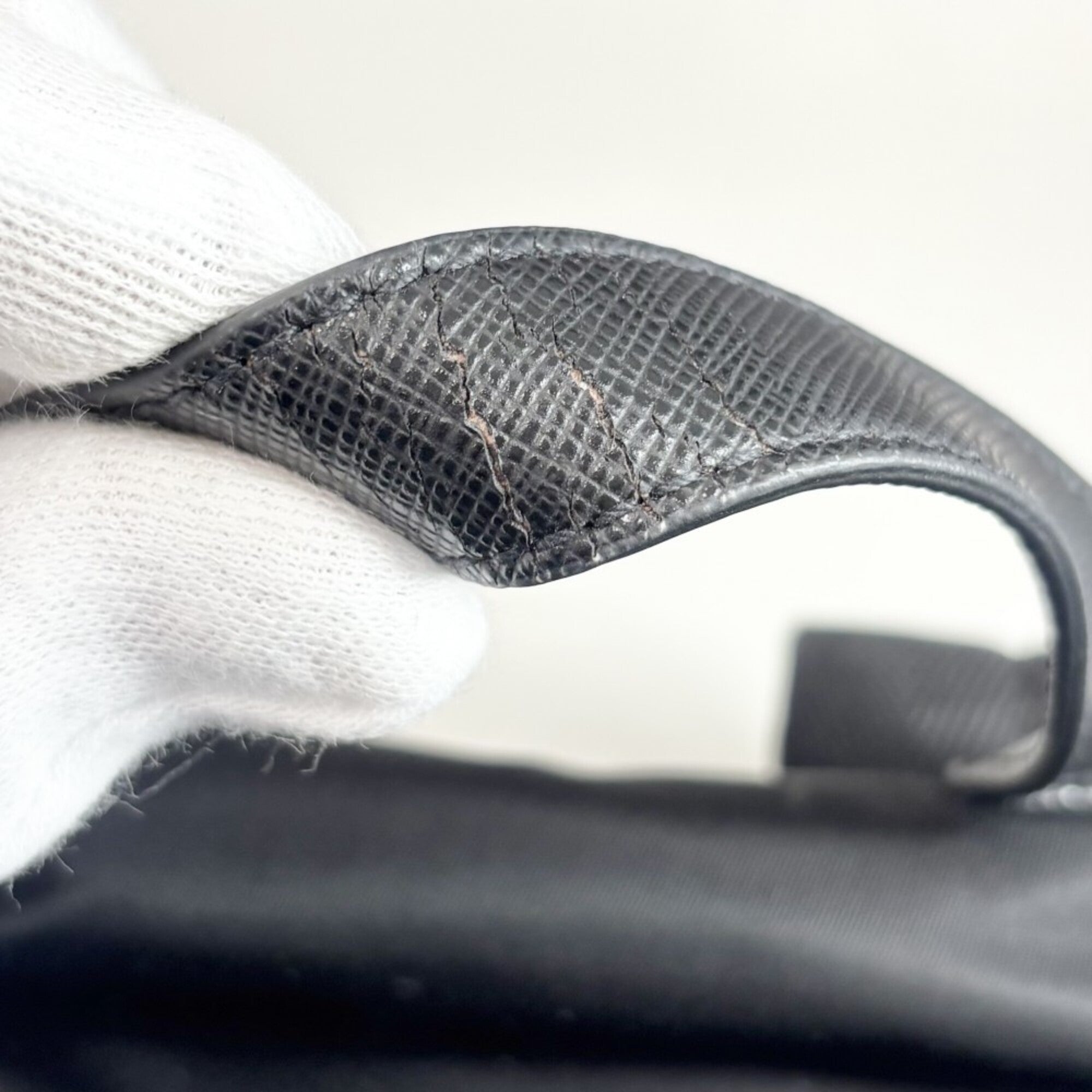 Prada Black Nylon Backpack (Pre-Owned)