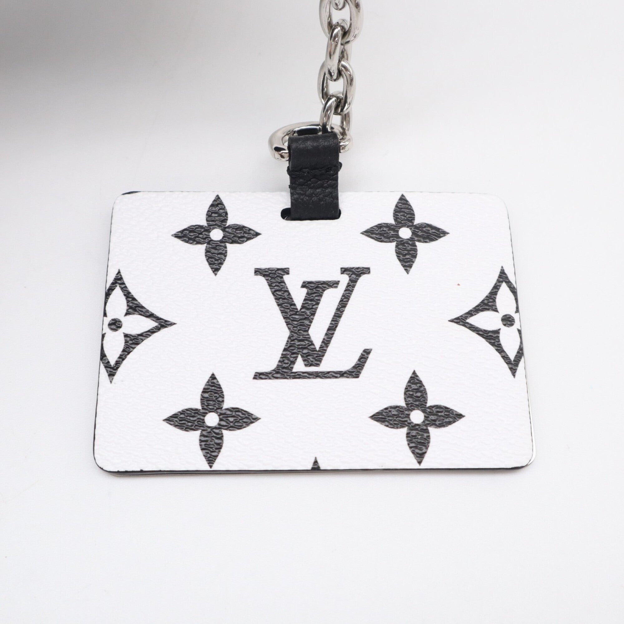 Louis Vuitton Epi Black Noir White Leather Handbag (Pre-Owned)