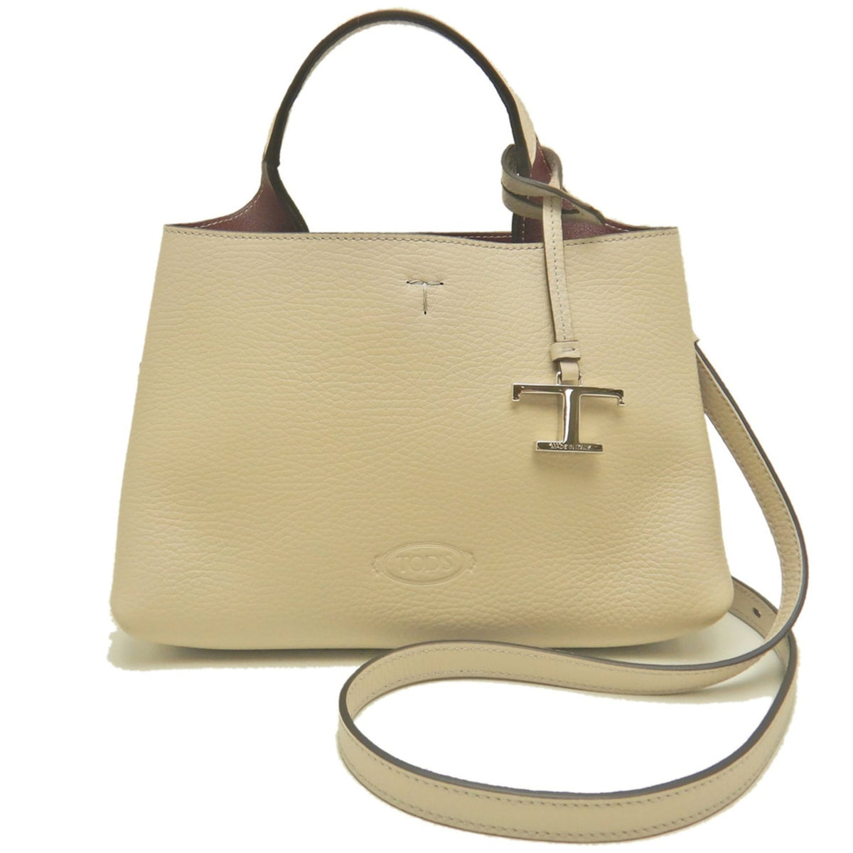 Tod's Brown Leather Handbag (Pre-Owned)