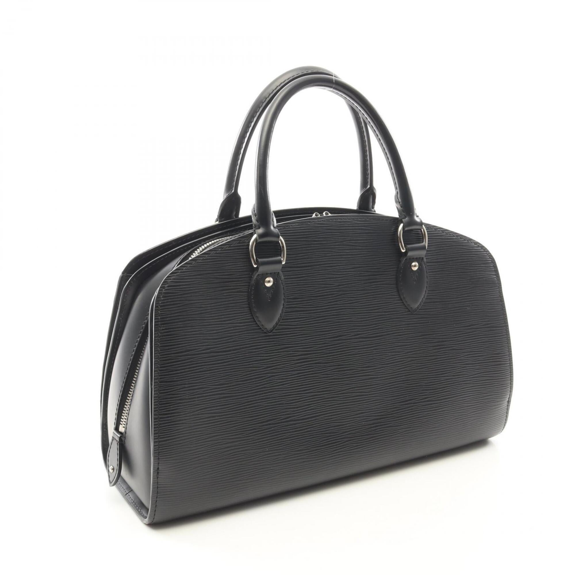 Louis Vuitton Black Noir Epi Leather Handbag (Pre-Owned)
