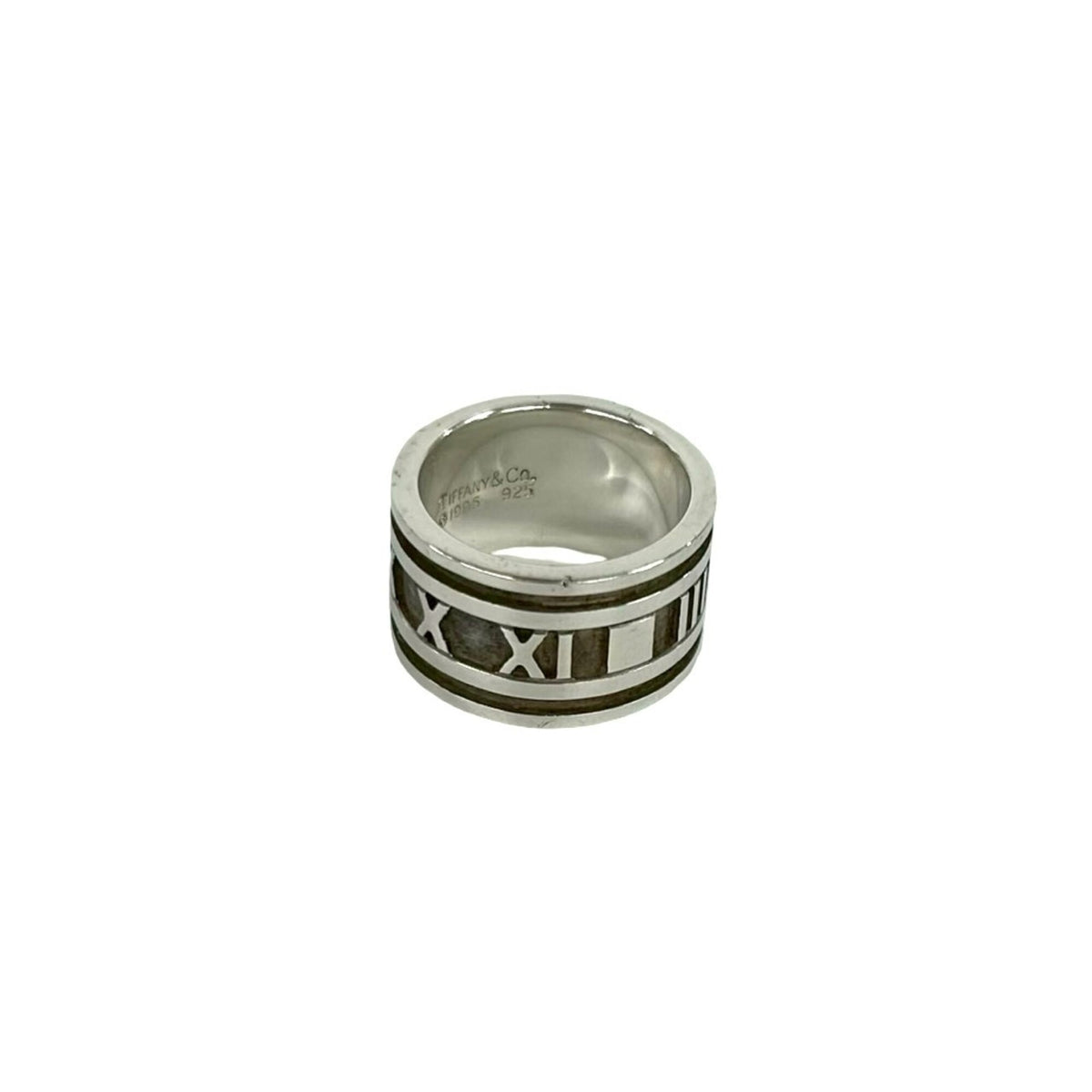Tiffany Silver Silver 925 Band Ring (Pre-Owned)