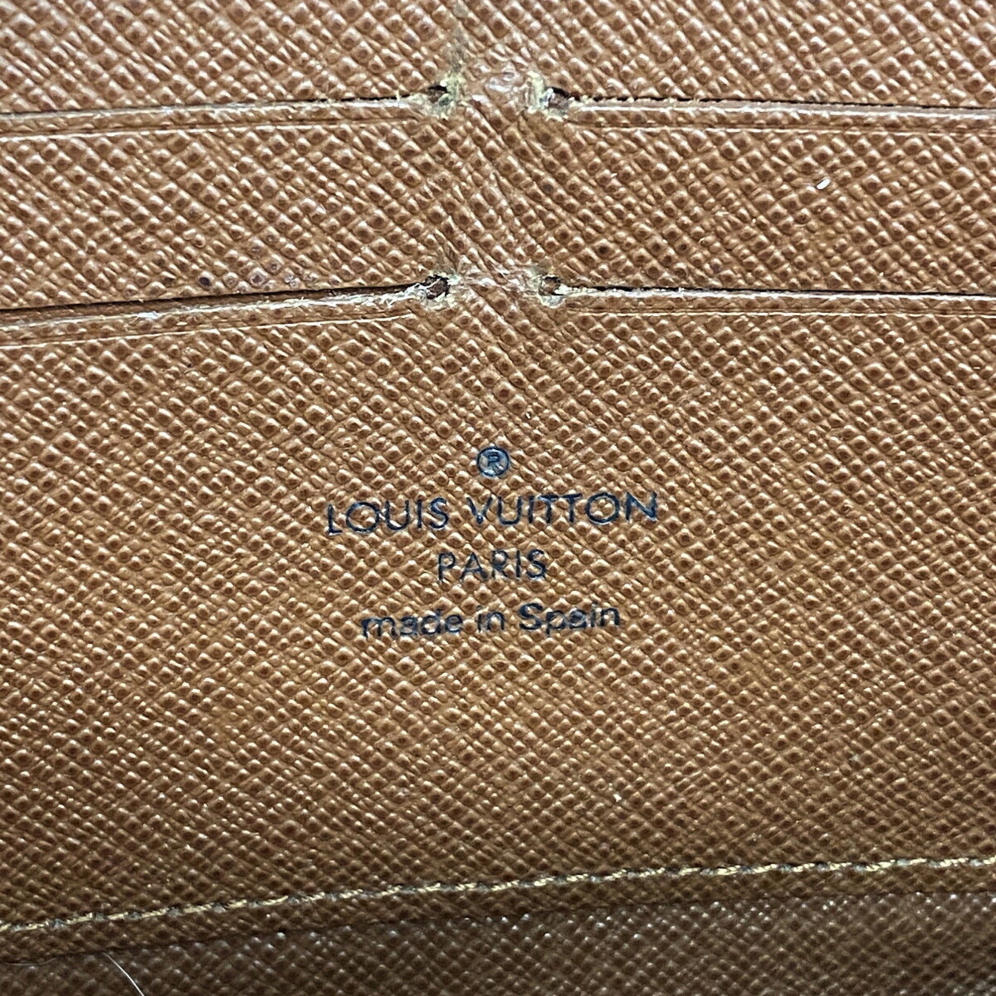 Louis Vuitton Brown Long Wallet (Bi-Fold) (Pre-Owned)