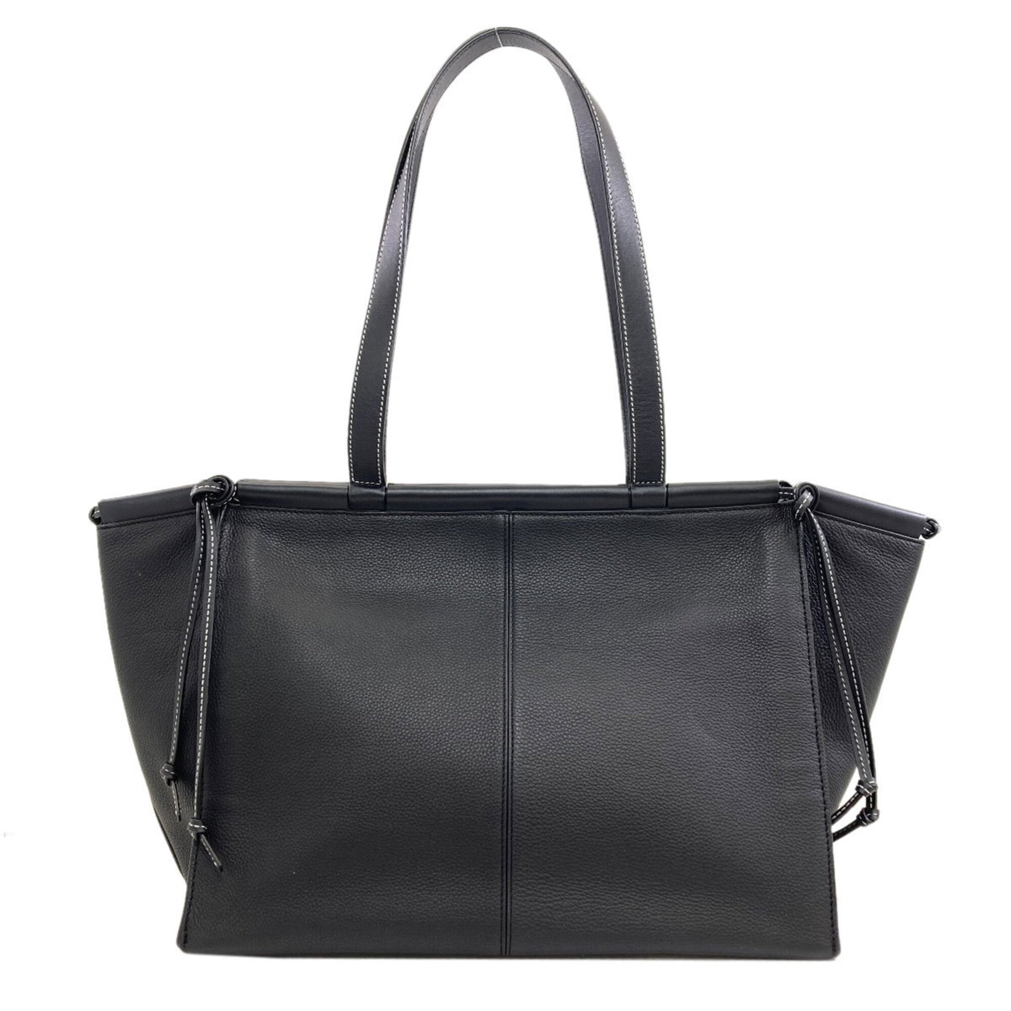 Loewe Black Leather Tote Bag (Pre-Owned)
