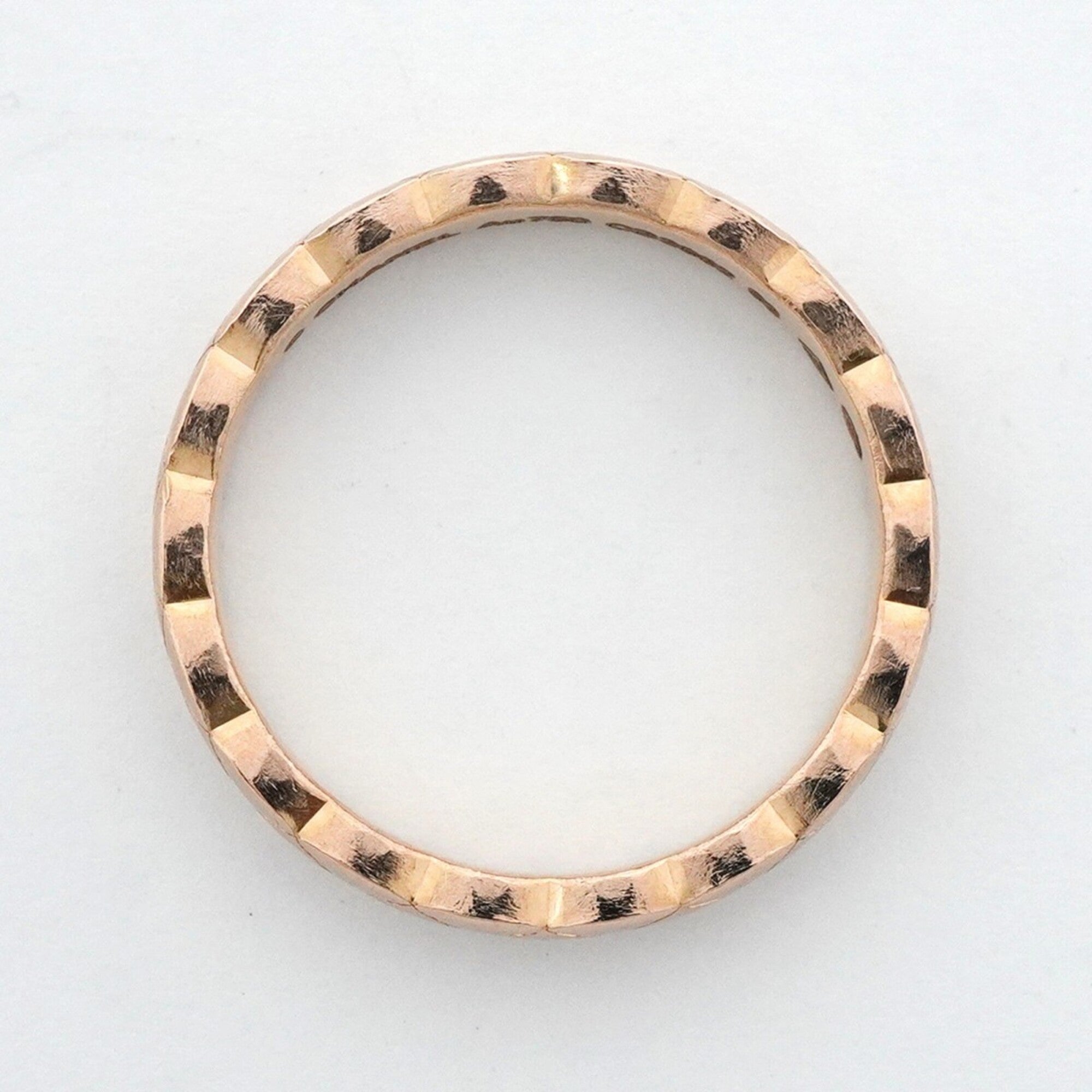 Chanel Pink Gold (18K) Band Ring (Pre-Owned)