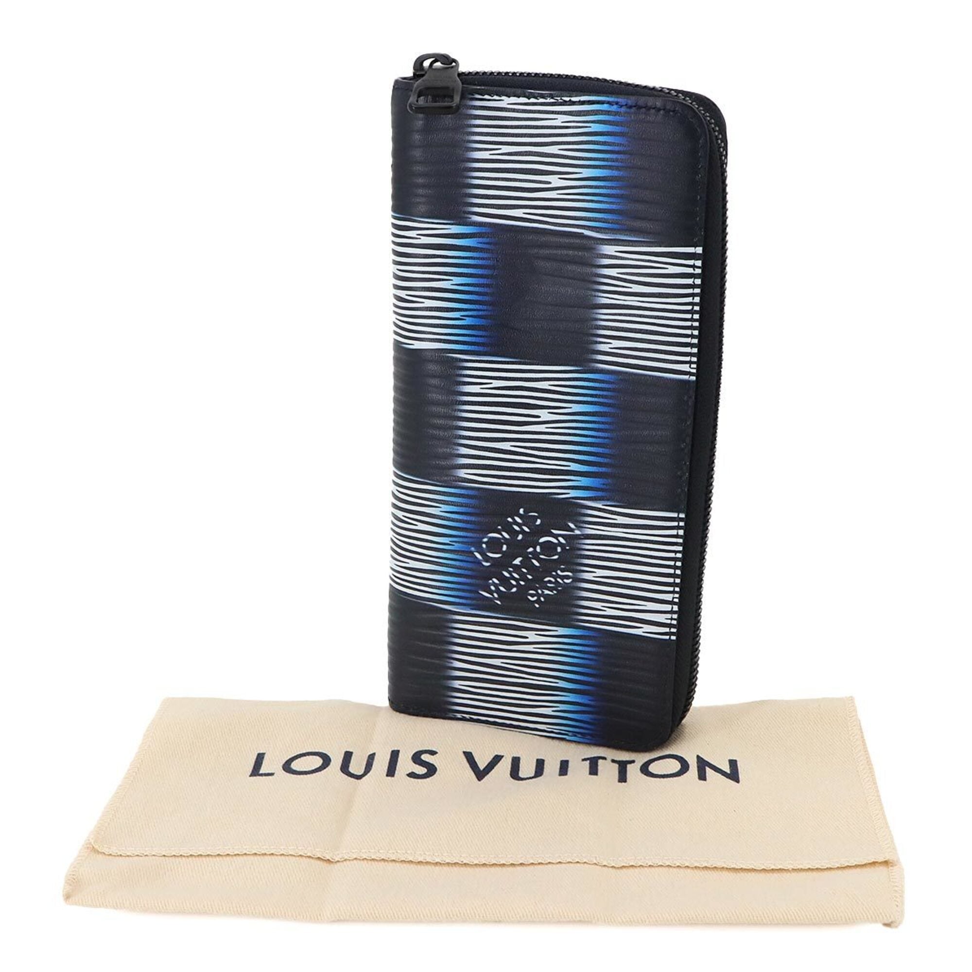 Louis Vuitton Damier Canvas Multi-Color Epi Leather Long Wallet (Bi-Fold) (Pre-Owned)