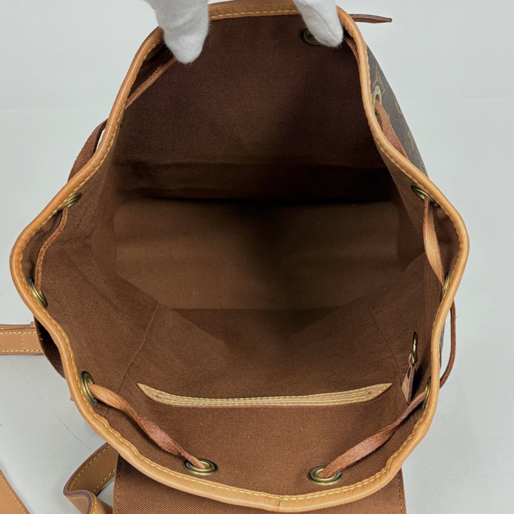 Louis Vuitton Brown Monogram Backpack (Pre-Owned)