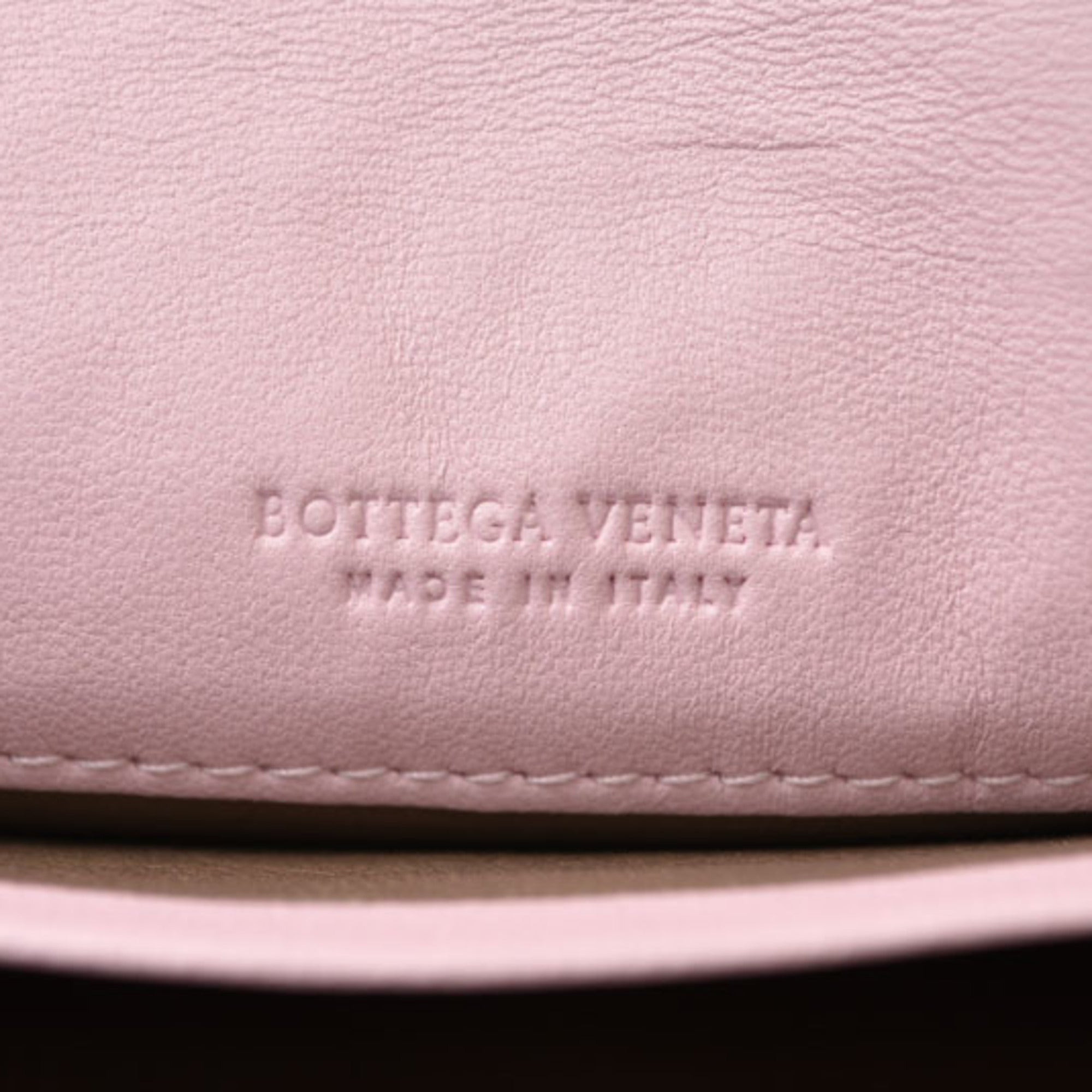 Bottega Veneta Pink Embroidery Coin Purse/Coin Case (Pre-Owned)