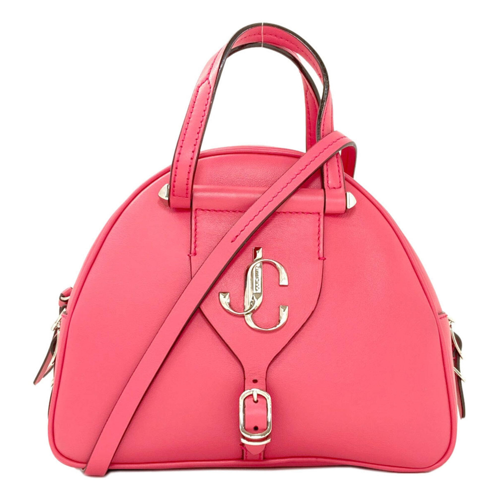 Jimmy Choo Pink Leather Handbag (Pre-Owned)