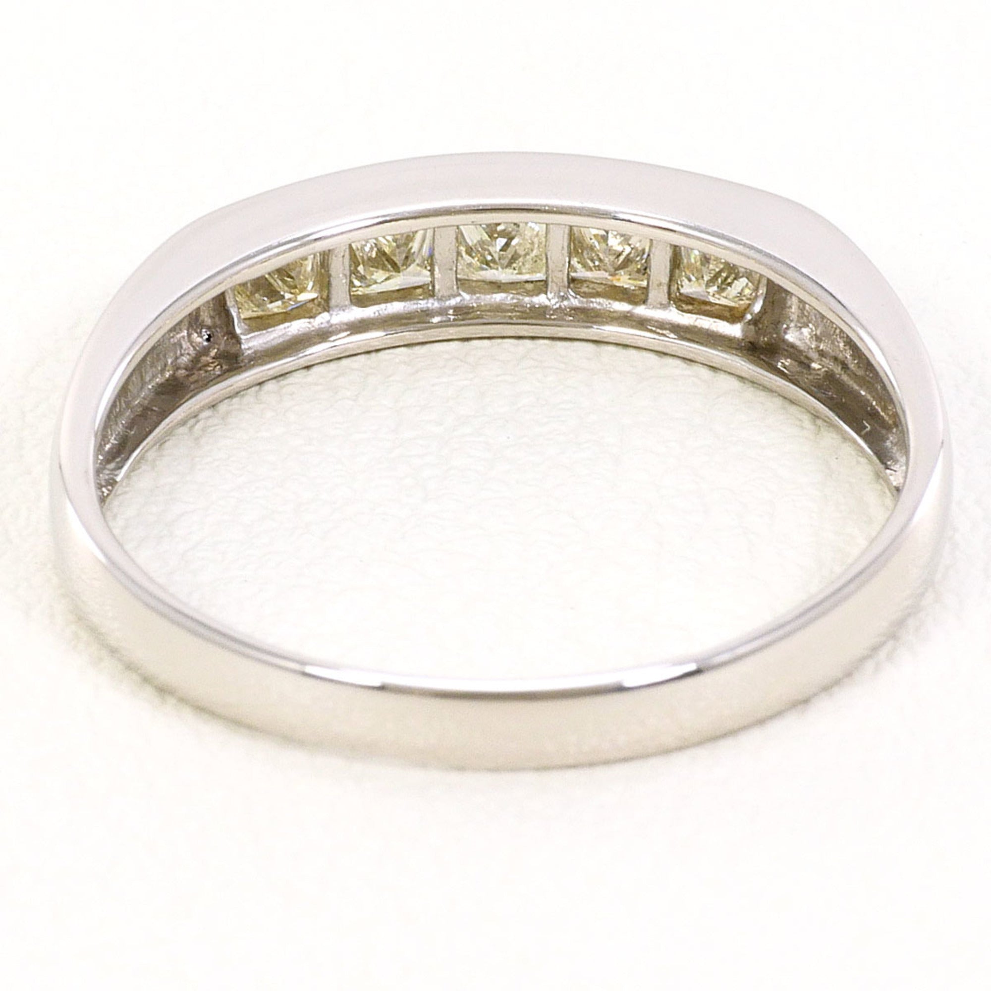 Unbranded Platinum Yellow Platinum 900 Band Ring (Pre-Owned)