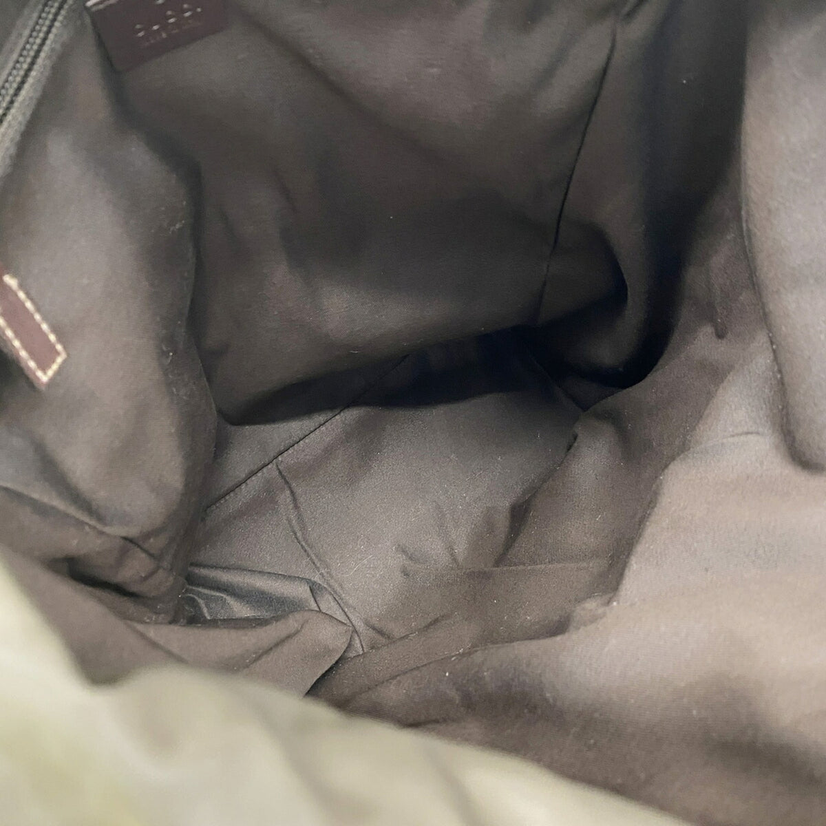 Gucci Beige Brown Pvc Backpack (Pre-Owned)