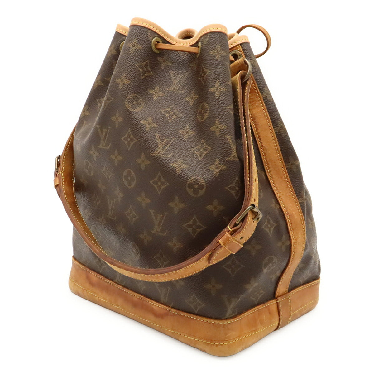 Louis Vuitton Brown Monogram Canvas Pvc Coated Canvas Shoulder Bag (Pre-Owned)