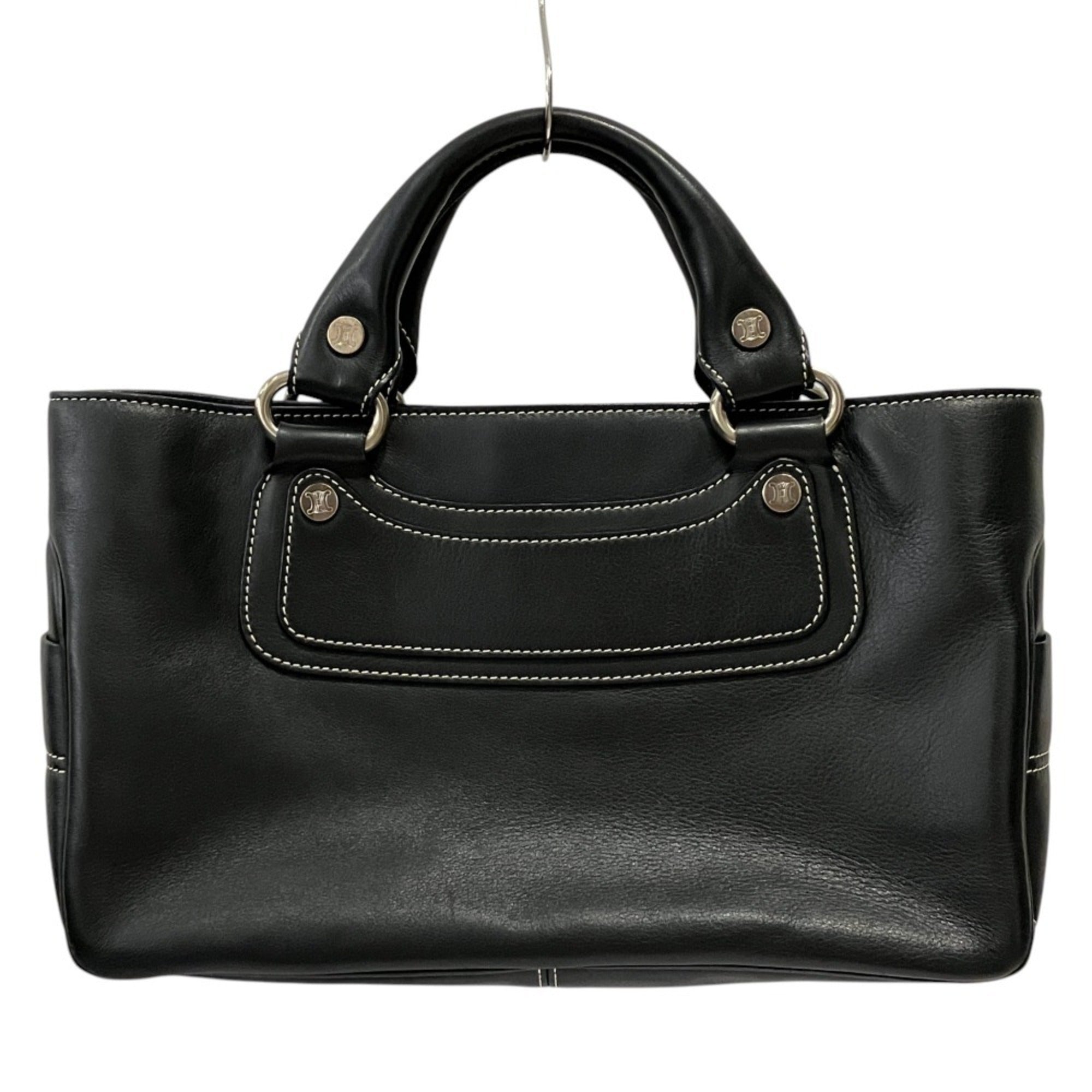 Celine Black Leather Handbag (Pre-Owned)