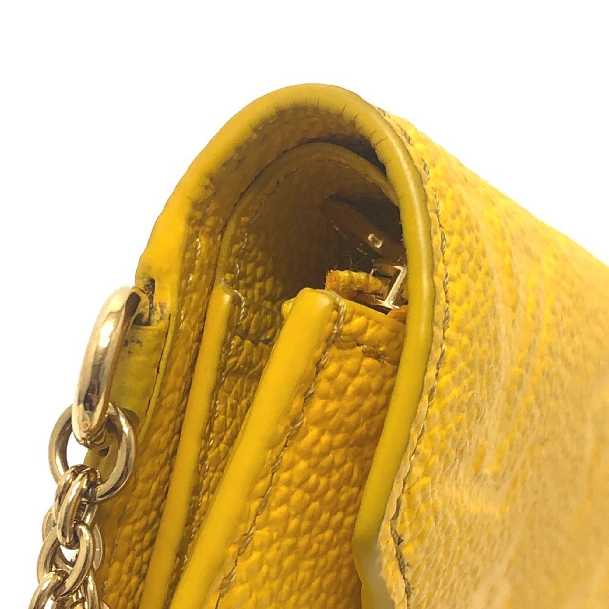 Louis Vuitton Yellow Monogram Empreinte Wallet (Tri-Fold) (Pre-Owned)