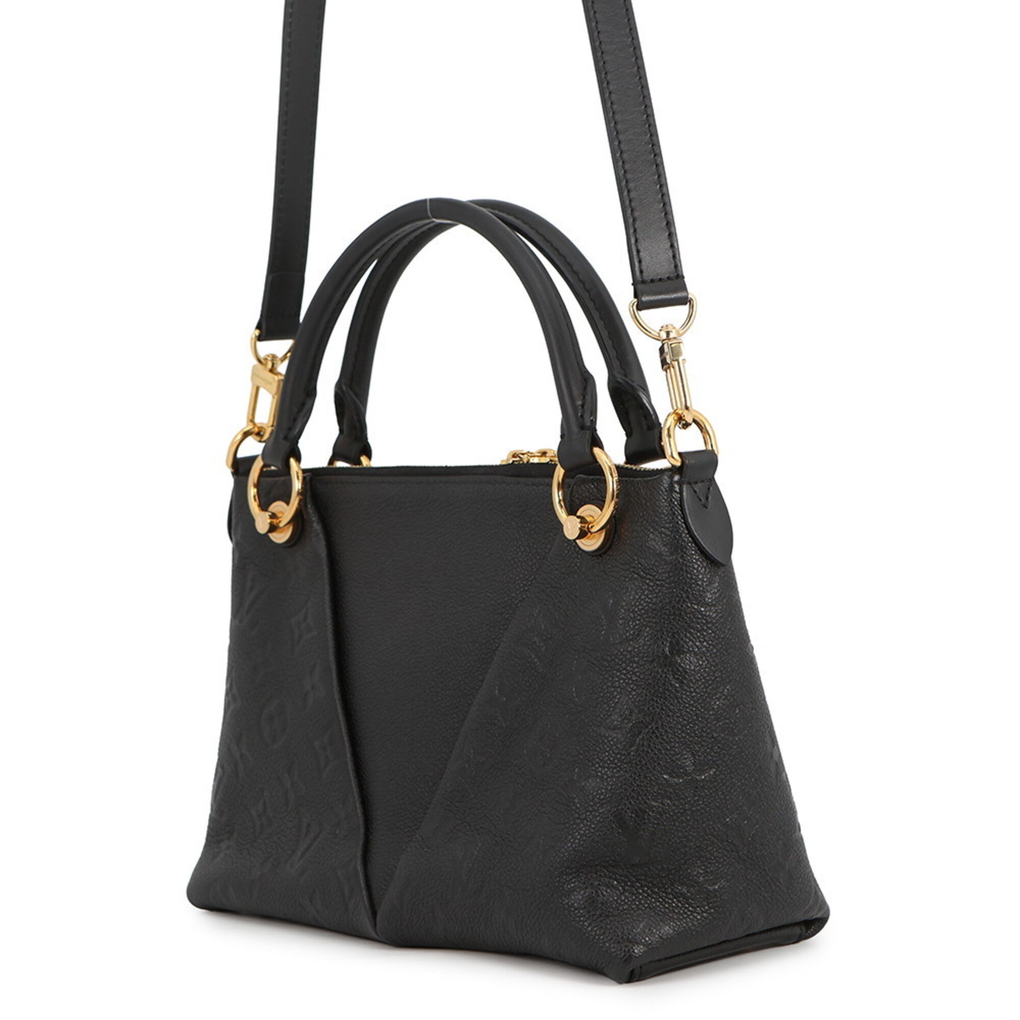 Louis Vuitton Black Monogram Noir Monogram Empreinte Handbag Shoulder Bag (Pre-Owned)