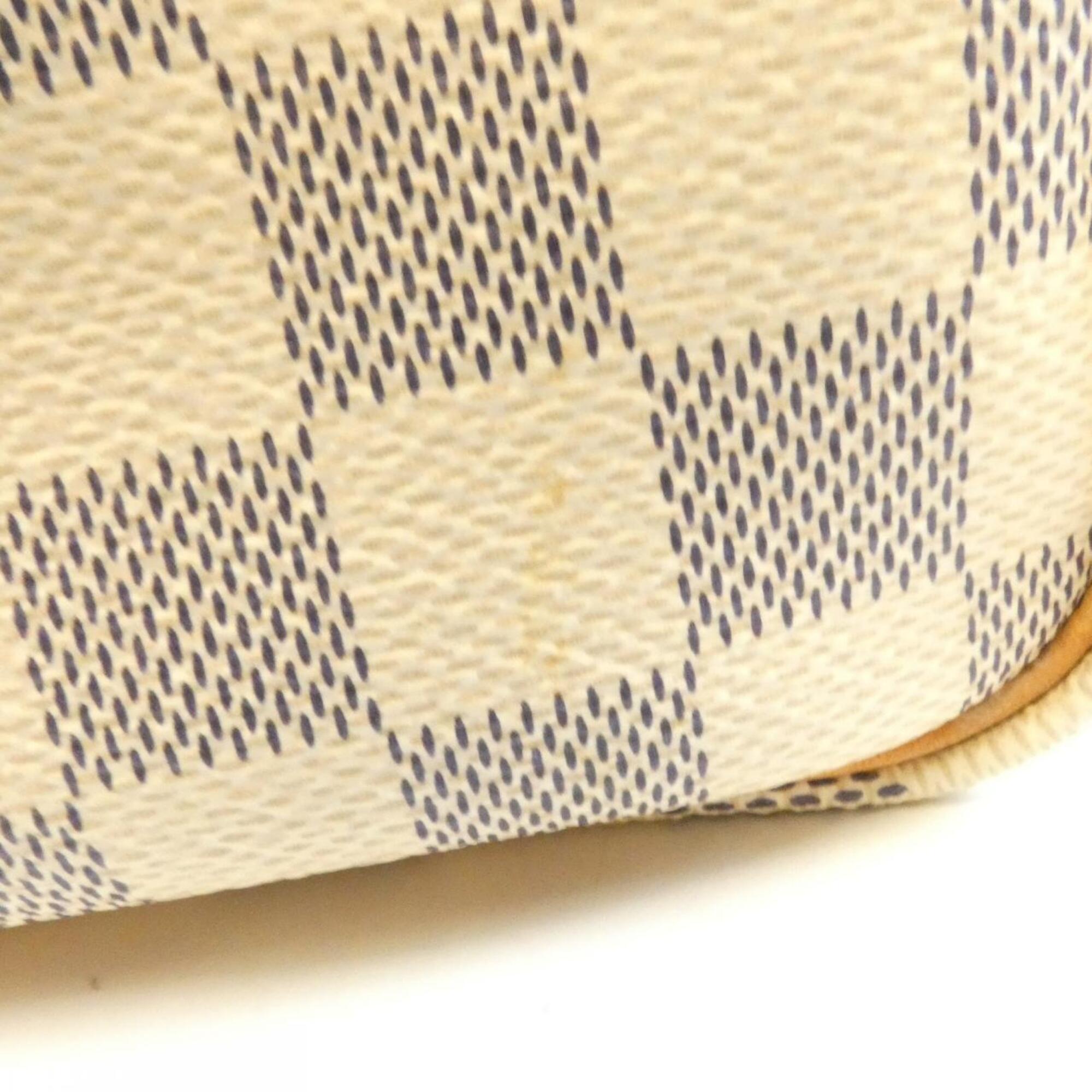 Louis Vuitton Azur Coated Canvas Boston Bag (Pre-Owned)