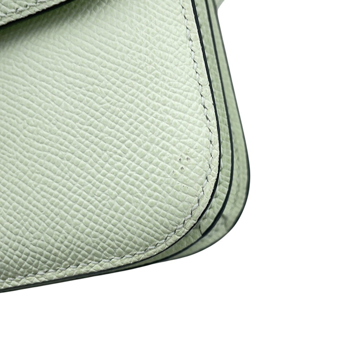 Hermes Light Green Vert Epsom Leather Handbag Shoulder Bag (Pre-Owned)
